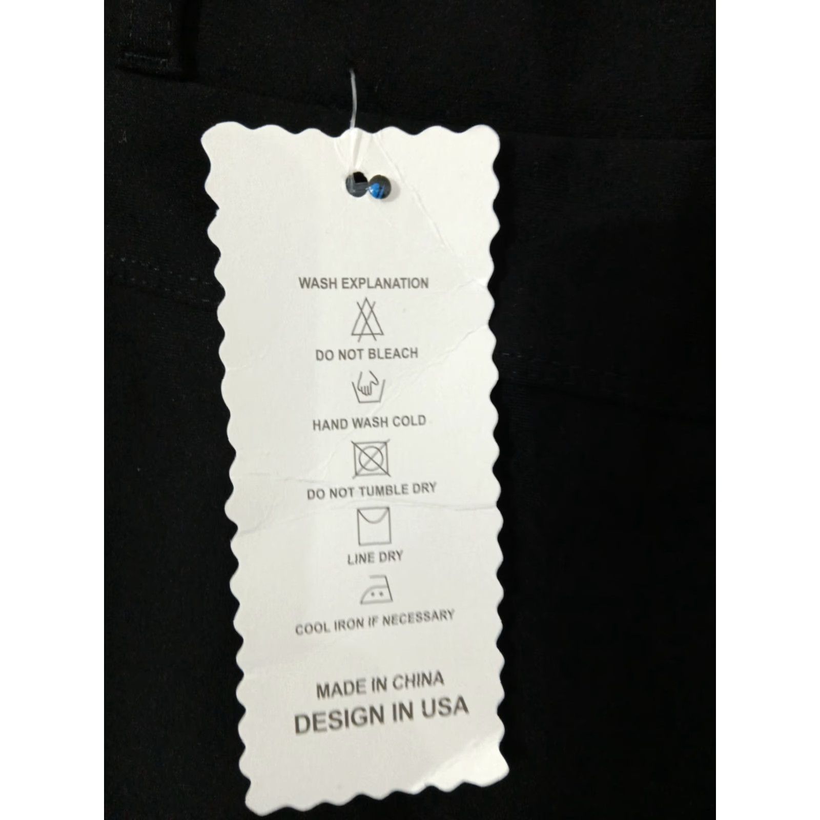 Vintage W&J Fashion Women's L Charcoal Stretch High Rise Pull On Pants Tapered Chino Slim Size 36" / US 14 / IT 50 - 6 Thumbnail