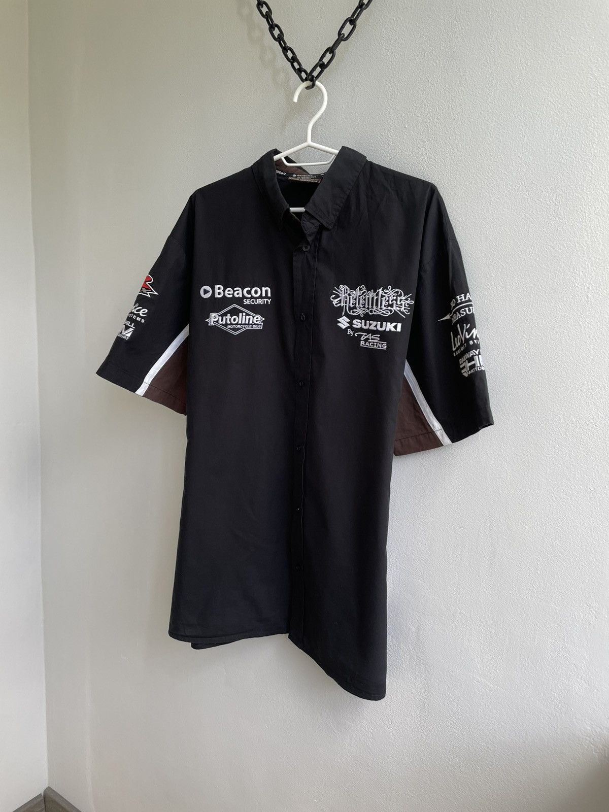 Formula 1 Suzuki Shirt racing vintage 90s F1 Formula One Formula 1 Size US XXL / EU 58 / 5 - 2 Thumbnail