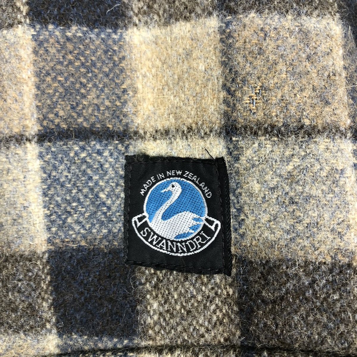 Japanese Brand 🔥Vintage 80s Chore Wool Jacket Swanndr1 Made in New Zealand Size US M / EU 48-50 / 2 - 18 Thumbnail