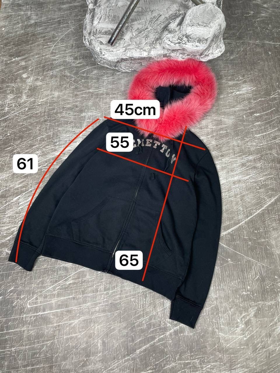 Hysteric Glamour × If Six Was Nine × Japanese Brand Y2K Punk Glamour Logo Fur Zip Hoodie Japanese LGB Style Size US M / EU 48-50 / 2 - 10 Thumbnail