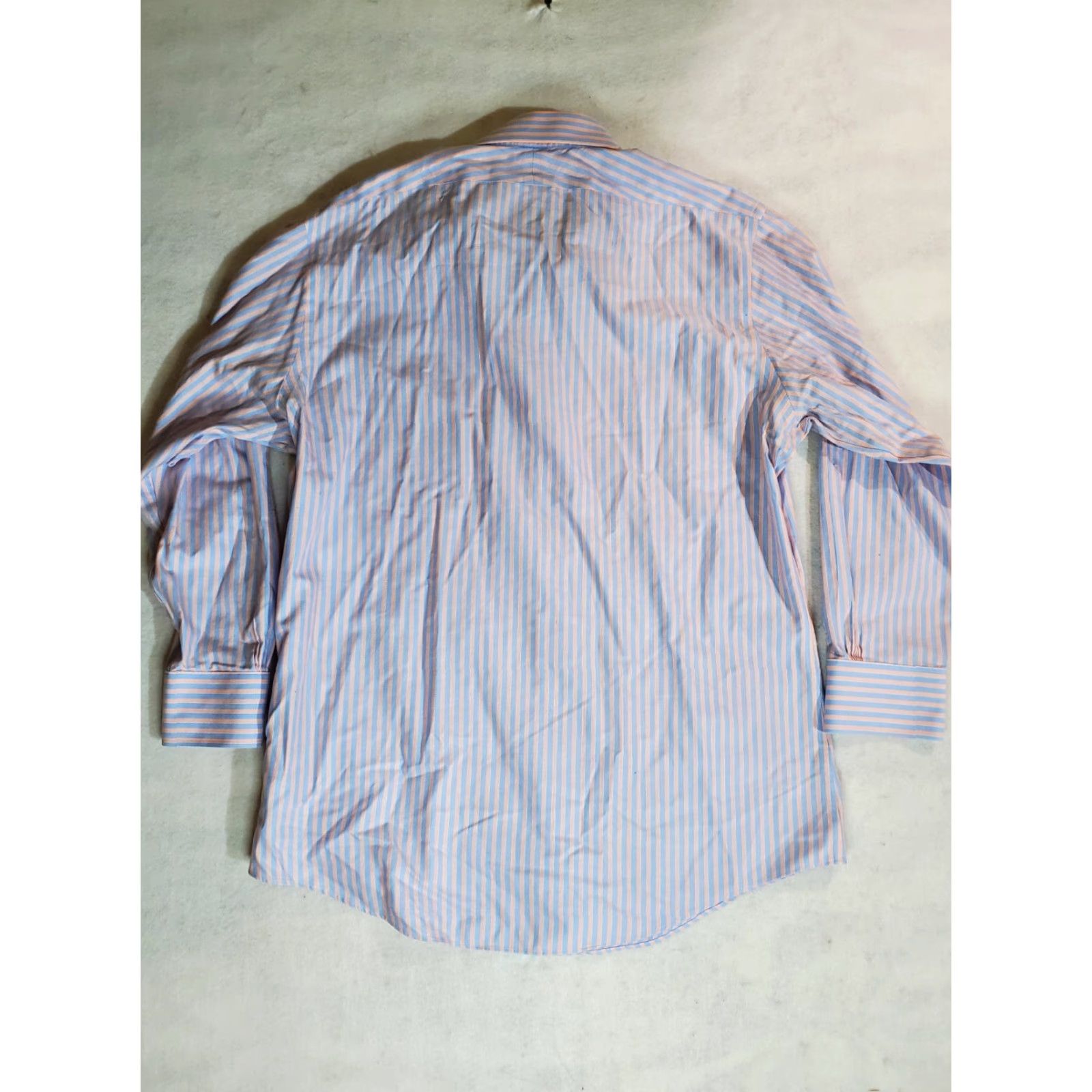 Brooks Brothers Brooks Brothers Regent Button Down Shirt 16 1/2 - 2/3 Blue Pink Striped Non-Iron Shirt Mens Regular 100% Cotton Dress Shirt 90s Size US XL / EU 56 / 4 - 6 Thumbnail