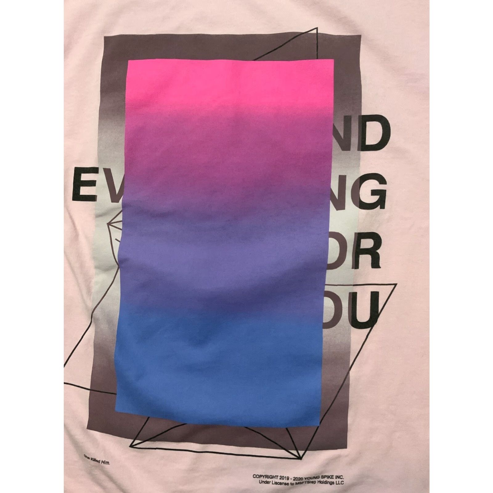 Msftsrep MSFTSrep SYRE Jaden Smith Young Spike Pink T-Shirt Crew Neck Mens Sz L Size US L / EU 52-54 / 3 - 5 Thumbnail