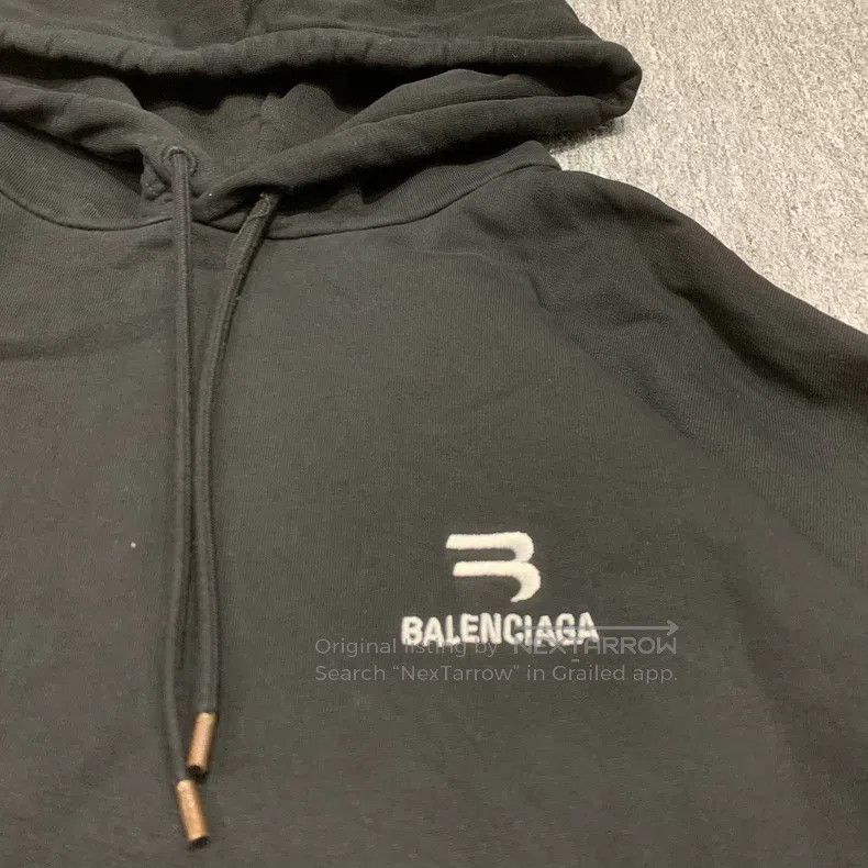 Balenciaga Balenciaga Black Double Hook Hoodie Size US S / EU 44-46 / 1 - 6 Thumbnail