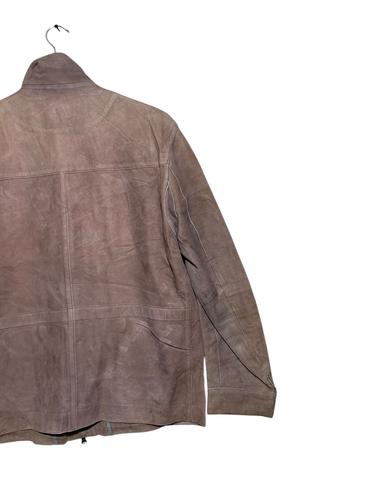 Hugo × Hugo Boss 🔥HUGO BOSS SPANISH LAMB SUEDE LEATHER JACKETS Size US L / EU 52-54 / 3 - 7 Thumbnail