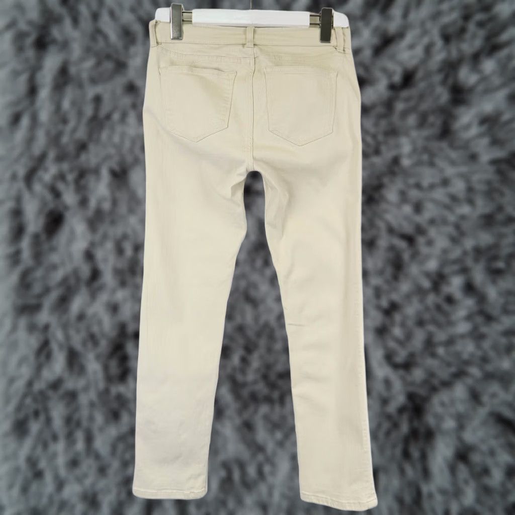Ralph Lauren Ralph Lauren Jeans Women Slim Fit Low Waist Zip Stretch Petite 4P Beige Denim Jeans Size 27" / US 4 / IT 40 - 1 Thumbnail