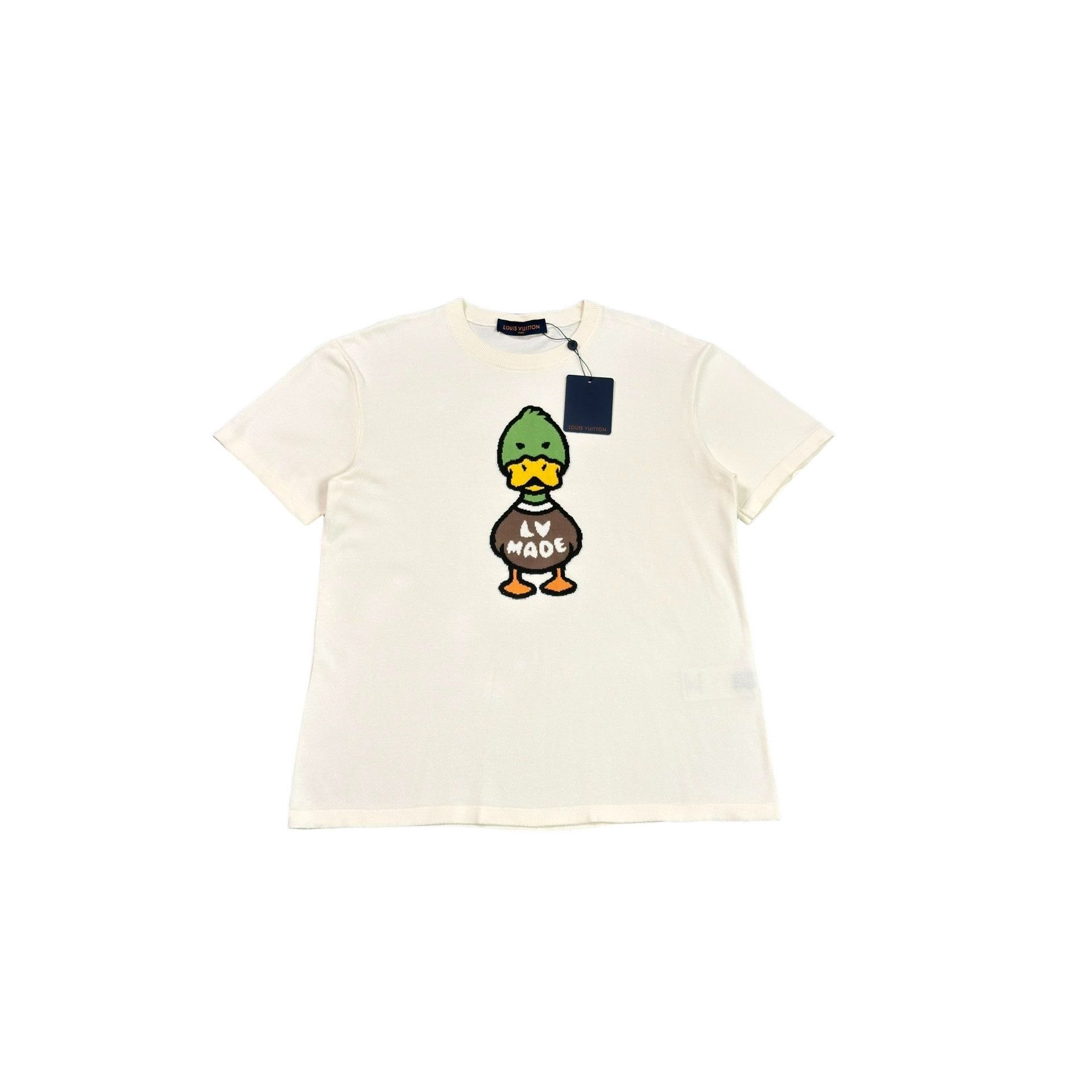 Louis Vuitton Louis Vuitton x Nigo Duck Intarsia Knit T-Shirt S Size US S / EU 44-46 / 1 - 1 Thumbnail