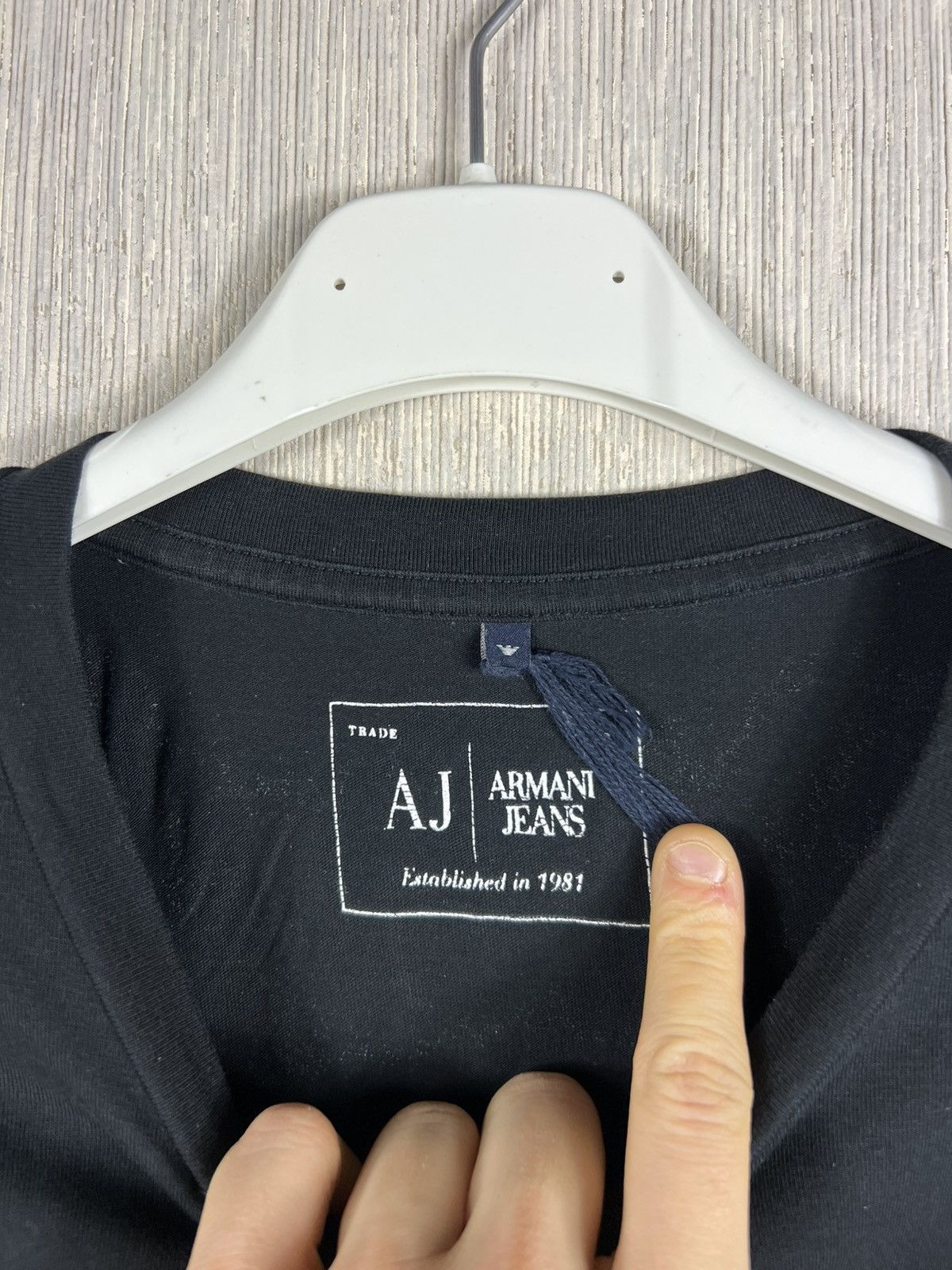Giorgio Armani Giorgio Armani jeans y2k archive vintage long sleeve tee Size US M / EU 48-50 / 2 - 10 Thumbnail