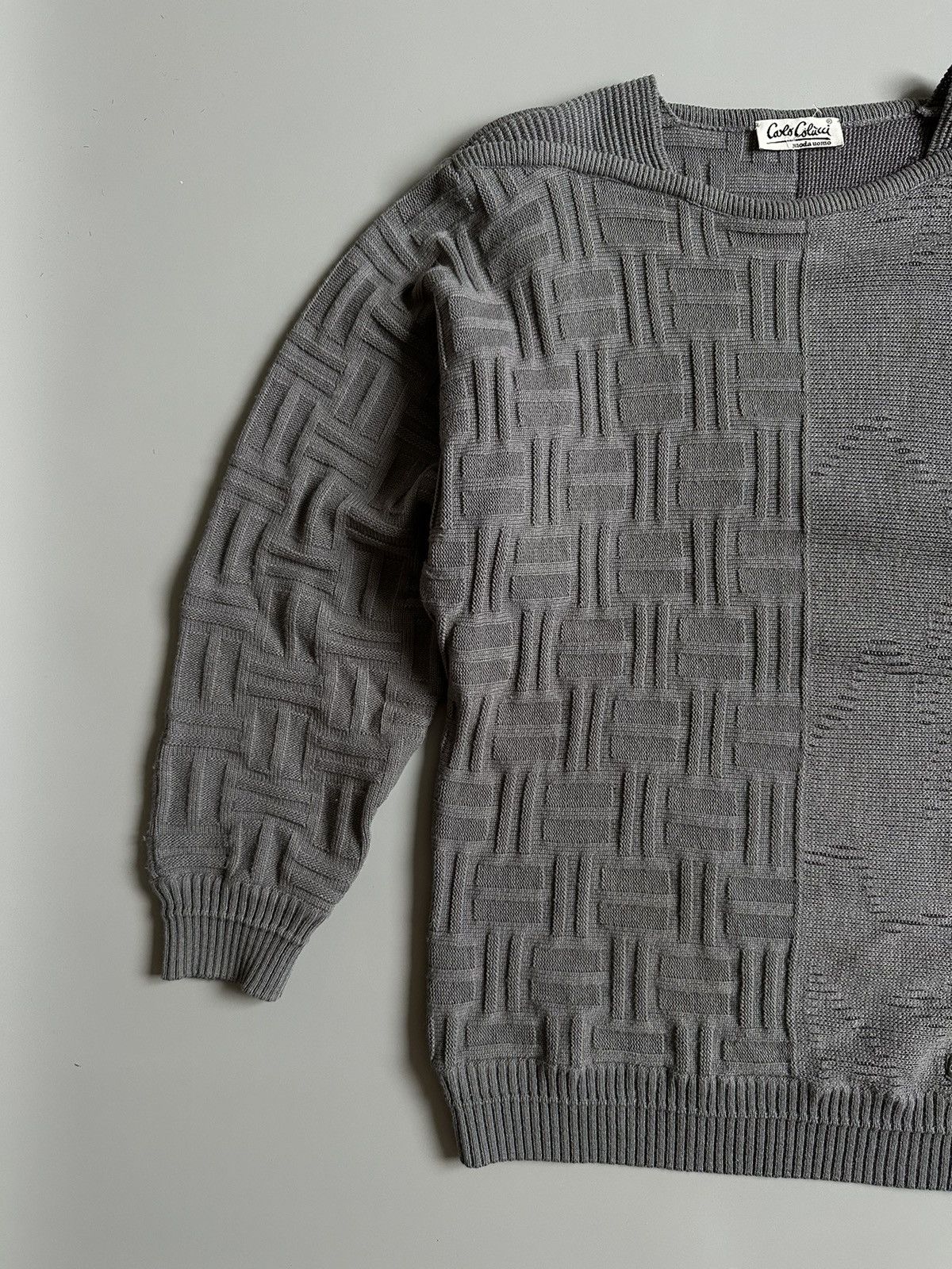 Vintage Vintage Carlo Colucci Knit Sweater Pullover Wool Size 54 Size US L / EU 52-54 / 3 - 4 Thumbnail