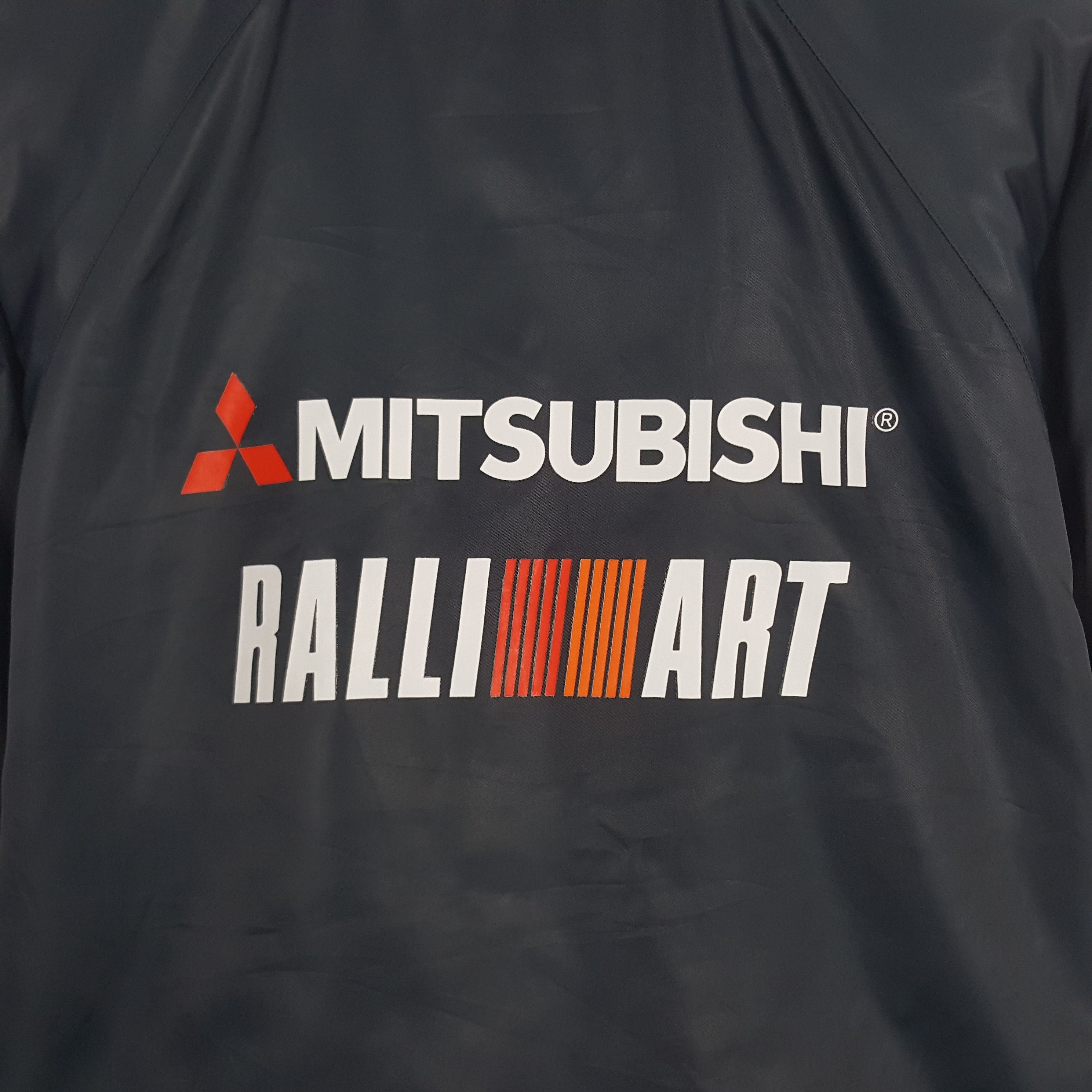 Japanese Brand × Vintage Vintage Mitsubishi Ralli Art Racing Worker Winter Jacket Size US L / EU 52-54 / 3 - 2 Thumbnail