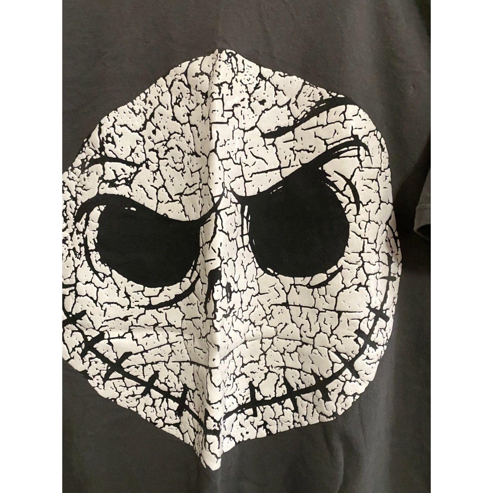 Disney Disney World Nightmare Before Christmas Face Men's T-Shirt 2XL Black Graphic Tee Size US XXL / EU 58 / 5 - 2 Thumbnail