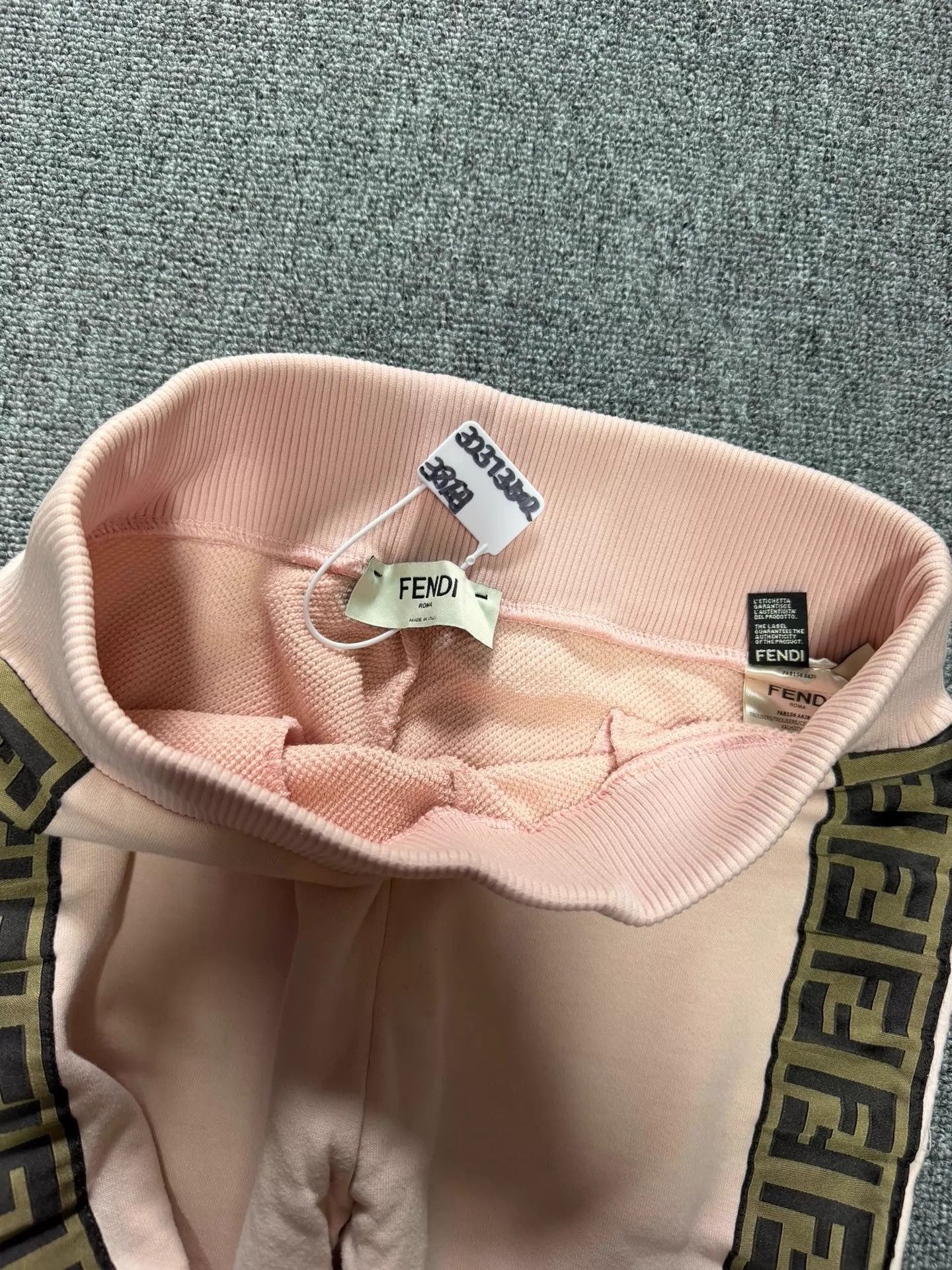 Fendi Fendi Pink Side Monogram Logo Track Pants 38 Size 26" / US 2 / IT 38 - 2 Thumbnail