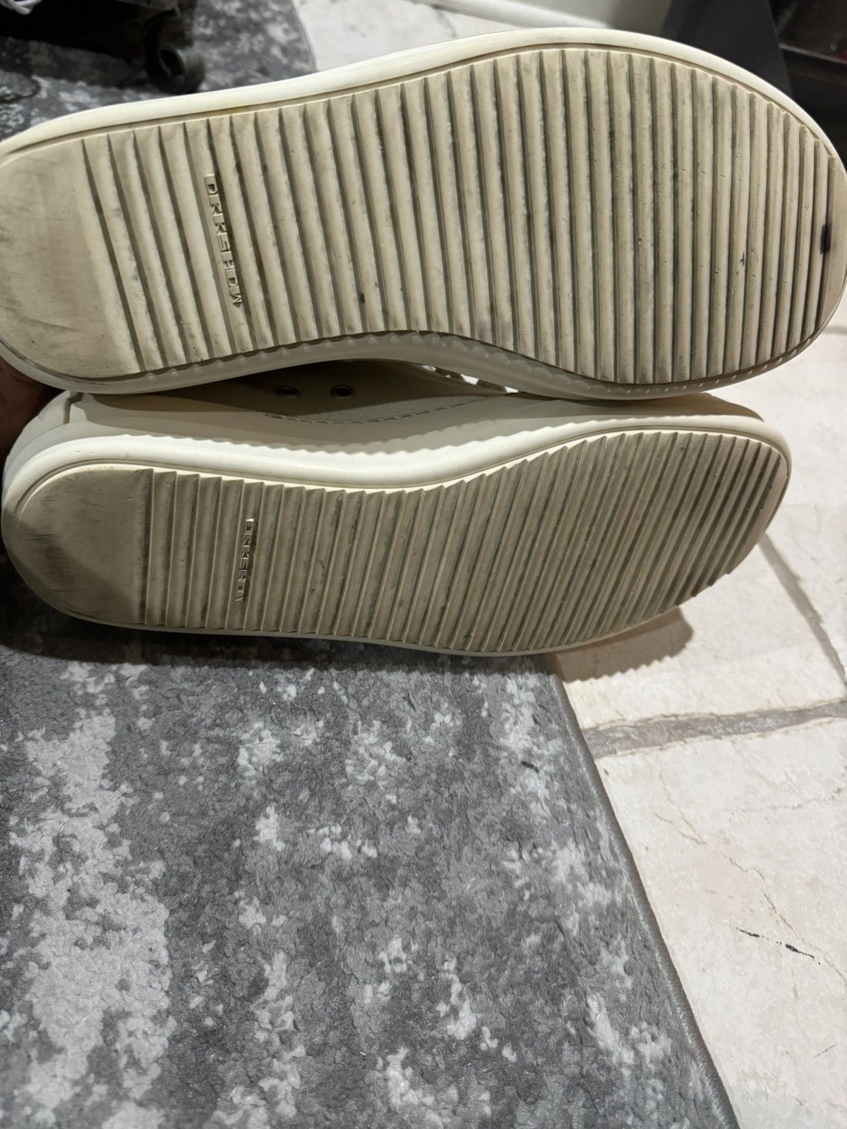 Rick Owens × Rick Owens Drkshdw Rick Owen DRKSHDW Low Top Ramone Size US 11 / EU 44 - 9 Thumbnail