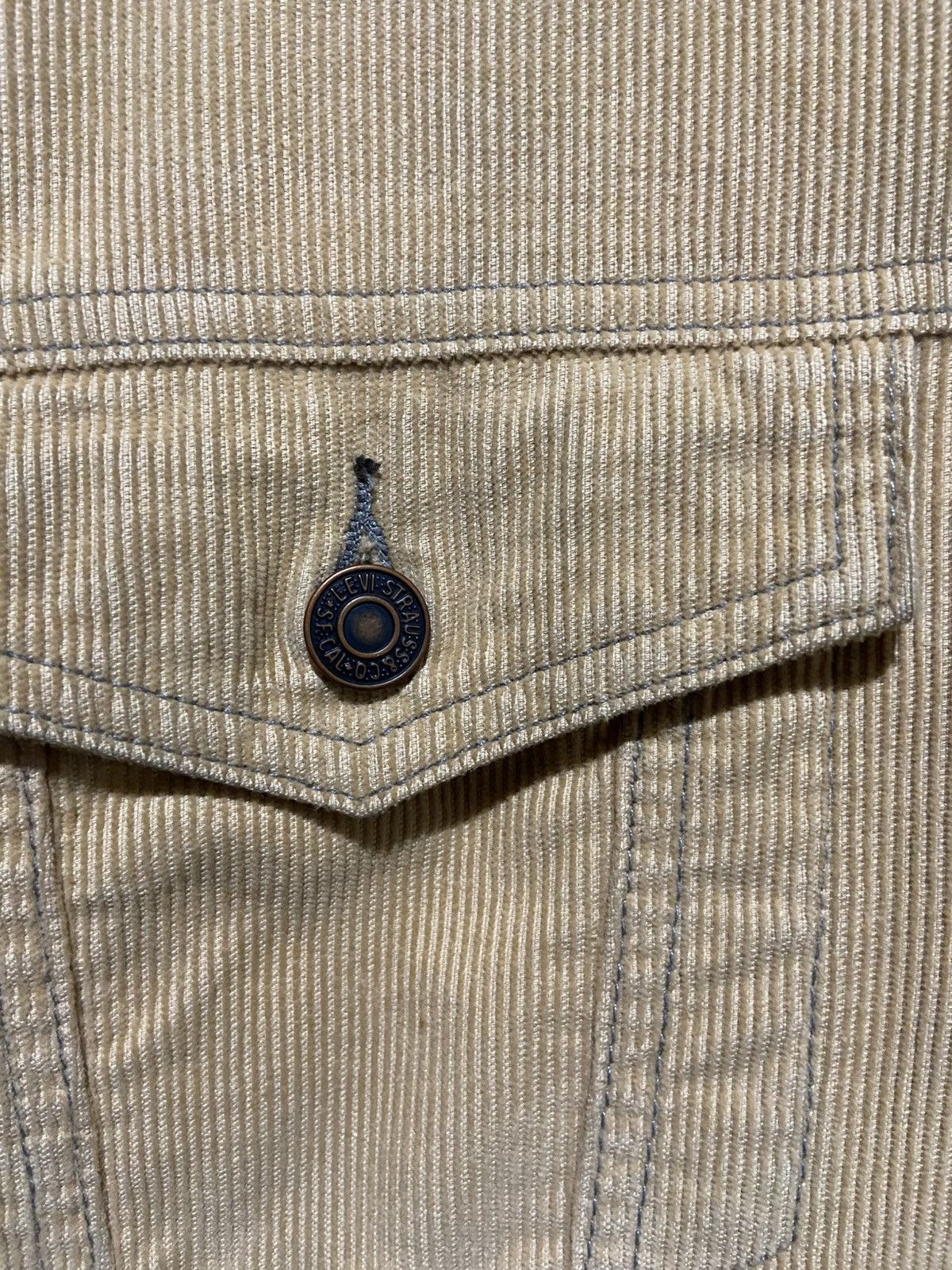 Levi's Levis Corduroy Sherpa trucker jacket Size US M / EU 48-50 / 2 - 2 Thumbnail