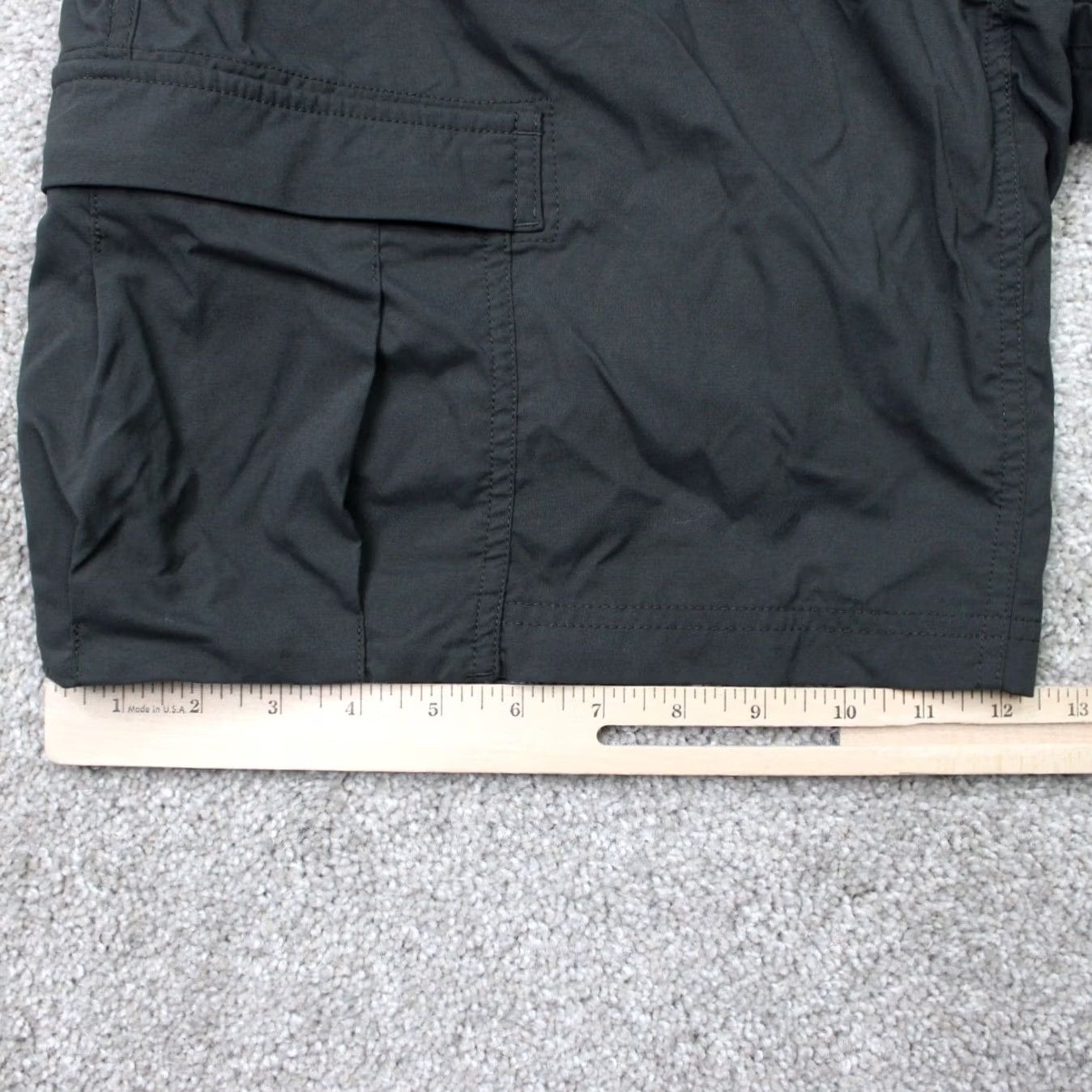 Vintage REI Co-op Shorts Mens 40 Gray Sahara 9" Cargo Nylon Water-Repellent Cargo Pockets Outdoor Summer Casual Mens Size US 40 / EU 56 - 4 Thumbnail