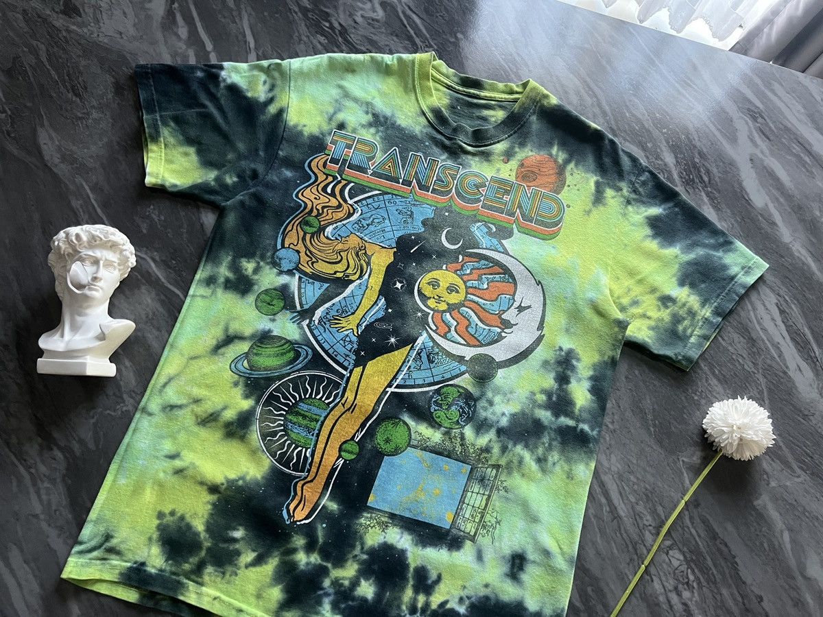 Band Tees Transcend : Tie Dye Tour Band Tees Sun Moon Size US S / EU 44-46 / 1 - 1 Thumbnail