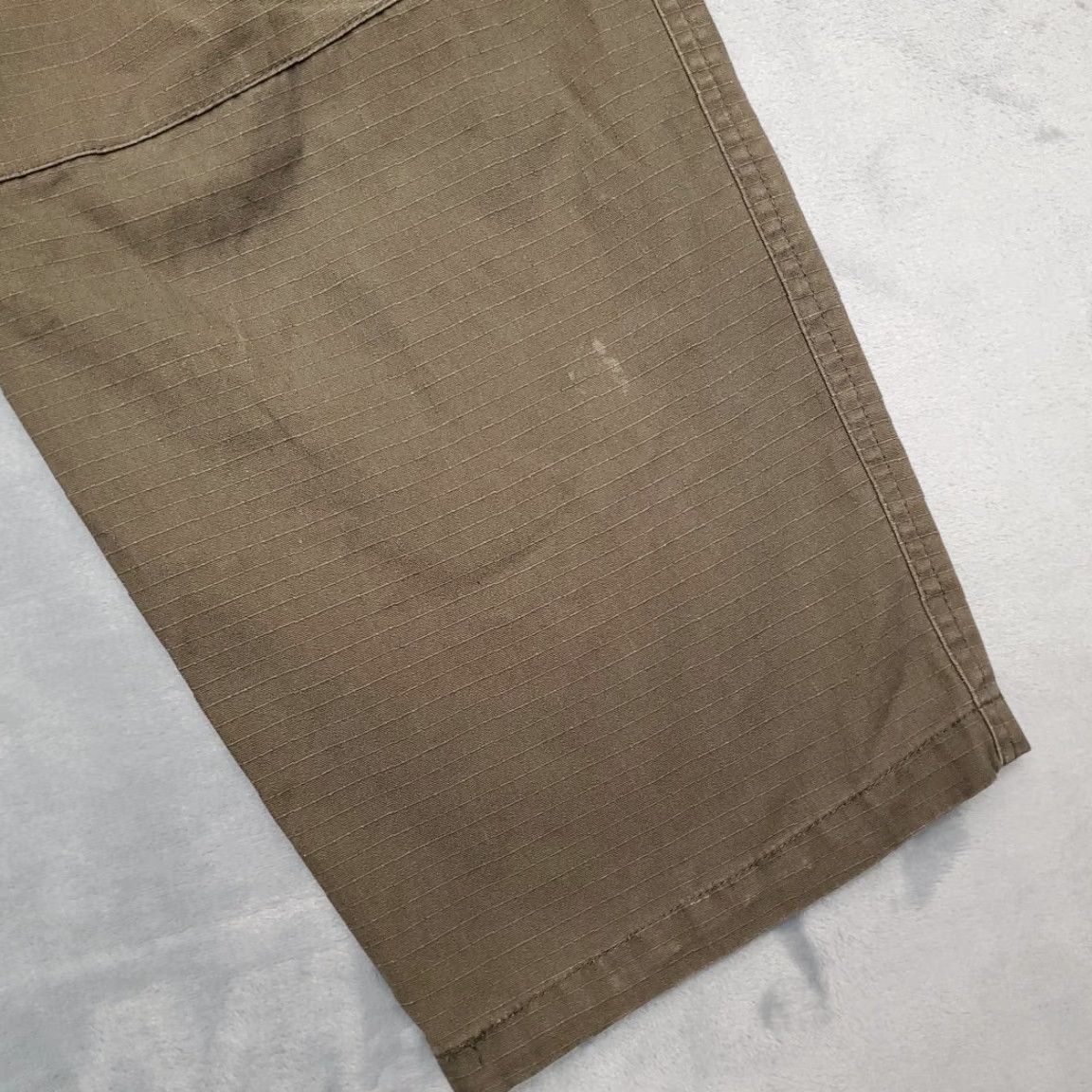 Vintage LA Police Gear Pants Mens 42x31 Green Tactical Ripstop Flat Front Chino Outdoor Shirt? Size US 42 / EU 58 - 3 Thumbnail