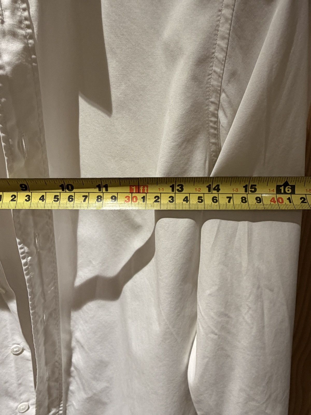 Miu Miu Archive Miu Miu Men’s White Double Cuff Shirt IT 37 / 14.5 Size US S / EU 44-46 / 1 - 16 Thumbnail