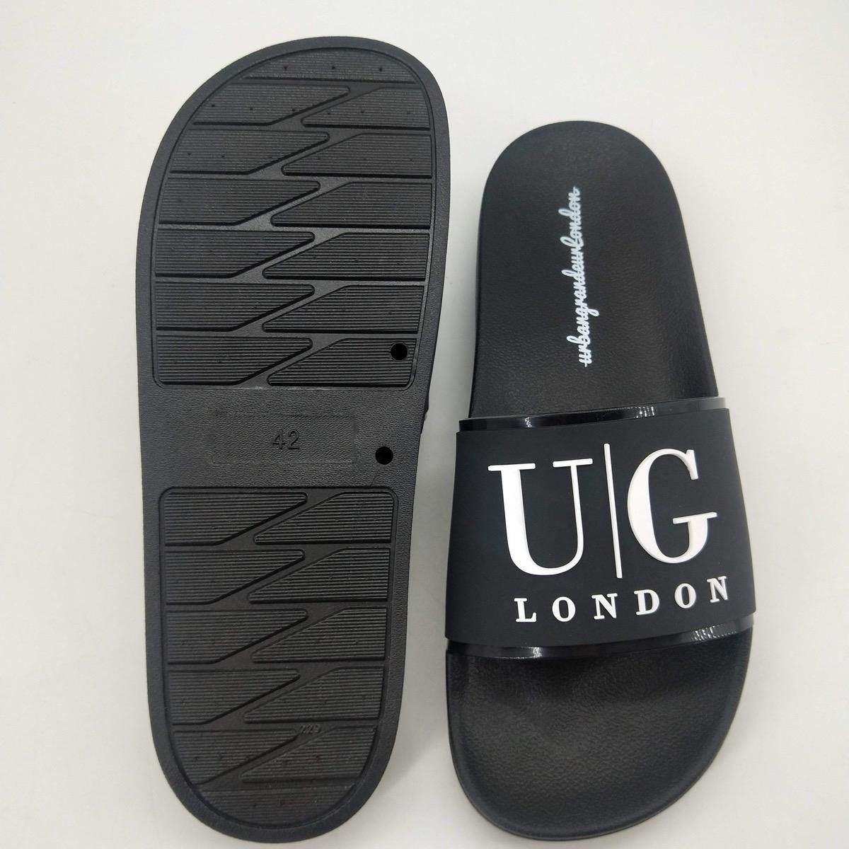 Other Urban Grandeur London Black Sliders | Unisex Size US 7.5 / IT 37.5 - 3 Thumbnail