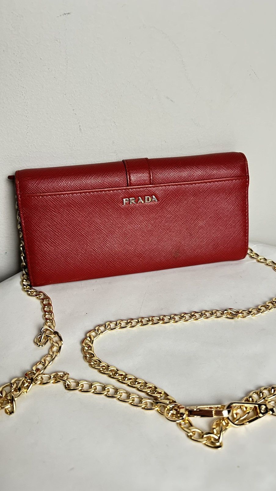 Prada Prada Cahier wallet / clutch with complimentary chain Size ONE SIZE - 3 Thumbnail