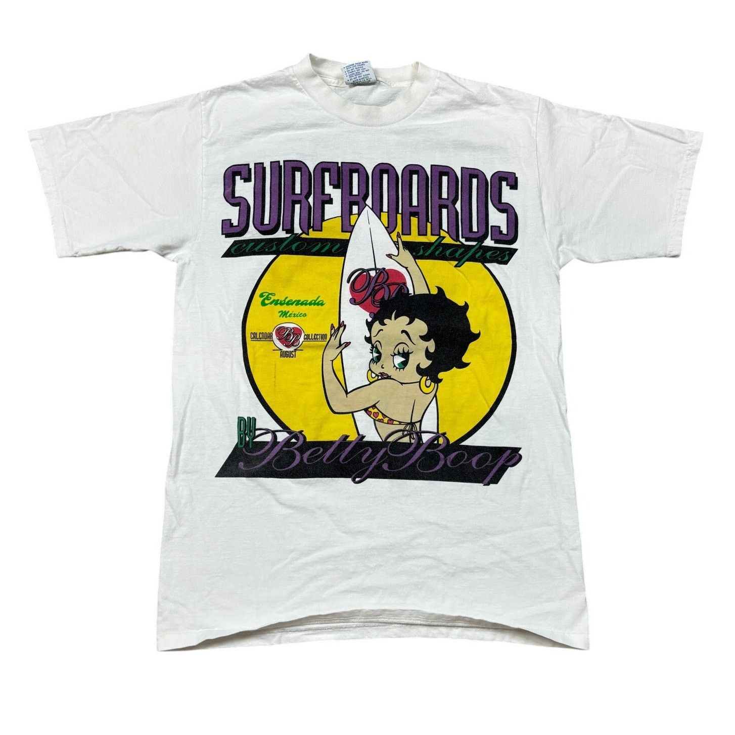 Vintage VTG 90s Surfboards by Betty Boop Surf Mexico Shirt Men's M Size US M / EU 48-50 / 2 - 1 Thumbnail
