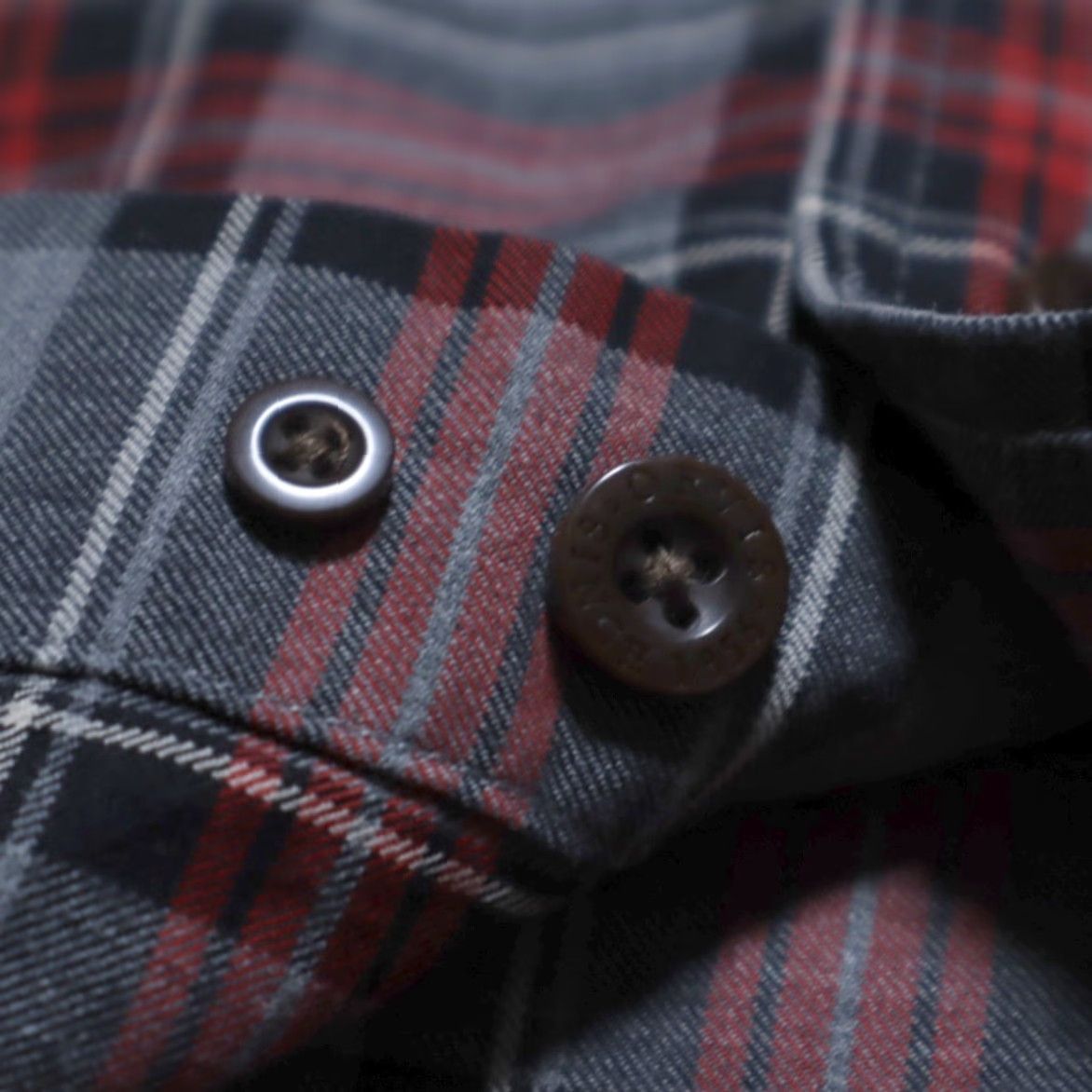 Orvis Orvis Signature Twill Plaid Long Sleeve Button Down Shirt Gray Men's 2XL Size US XXL / EU 58 / 5 - 8 Thumbnail