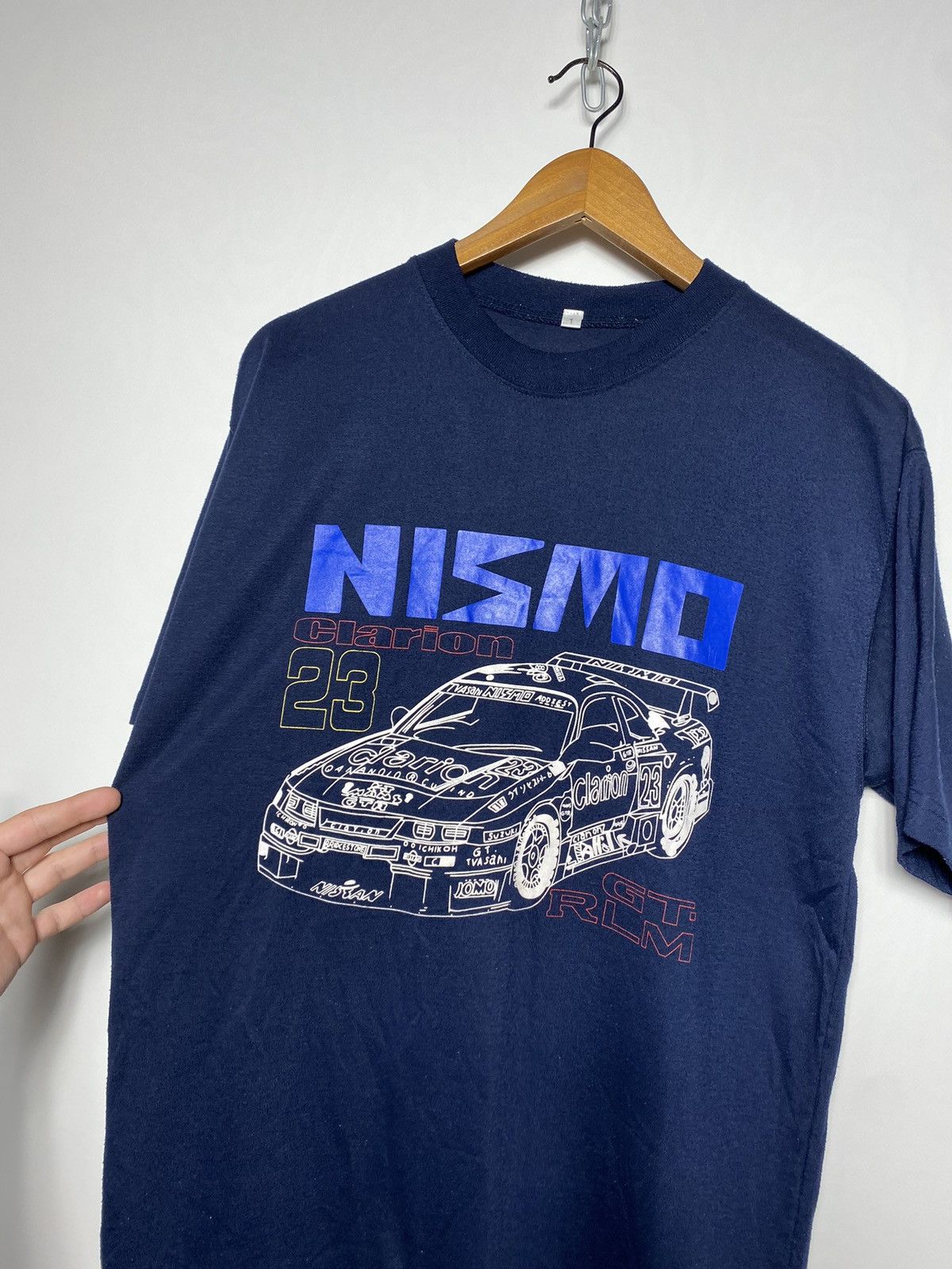 Sports Specialties × Vintage Rare 90s Nismo Clarion 23 GT:RLM Vintage T-shirt Tee Size US M / EU 48-50 / 2 - 3 Thumbnail