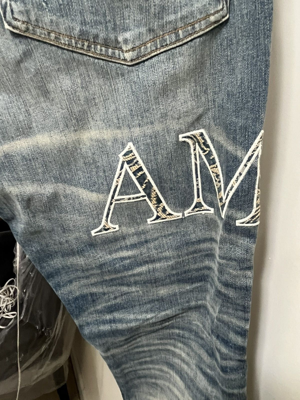 Amiri Amiri Core Logo Jean Sz 38 Size US 38 / EU 54 - 7 Thumbnail