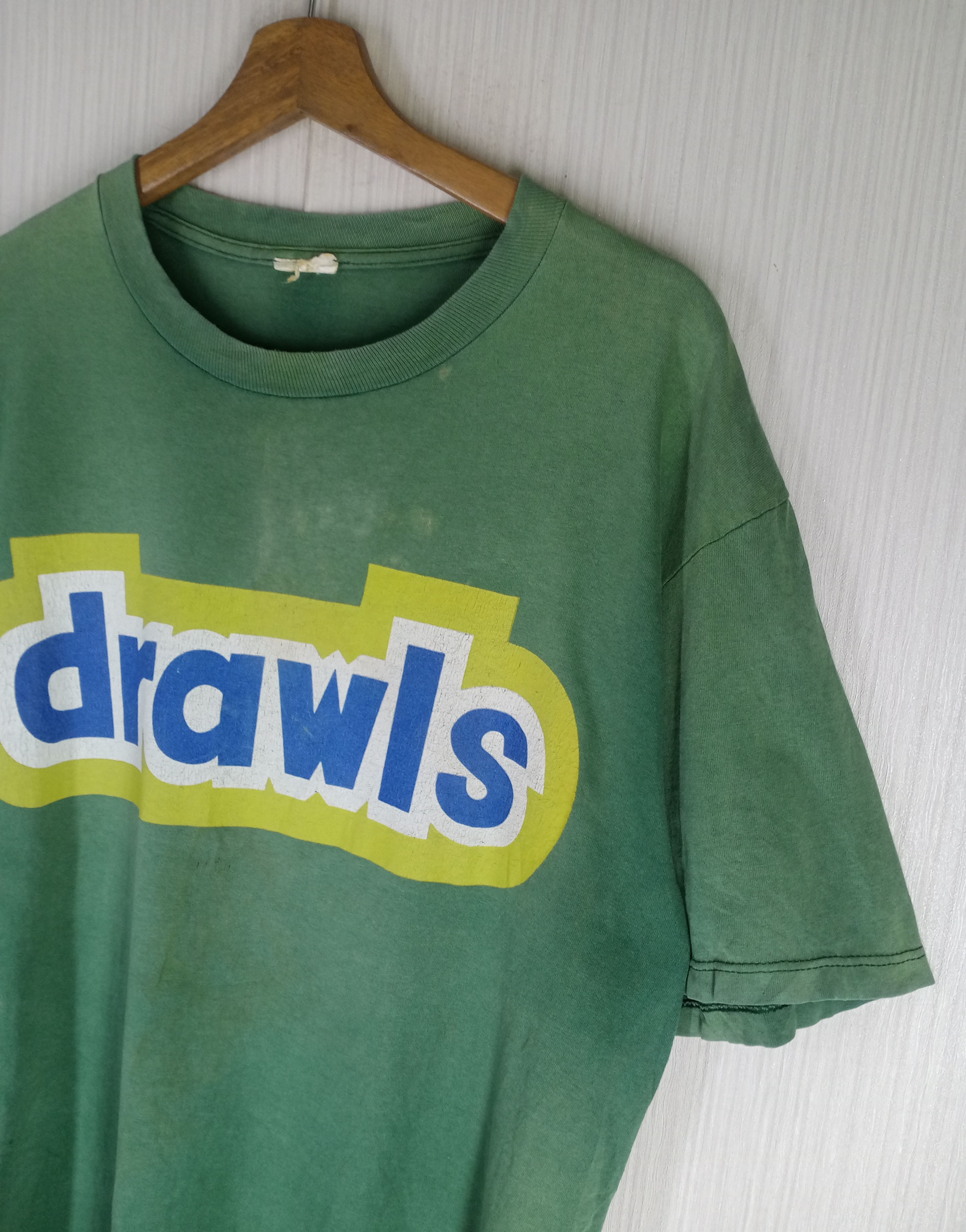 Hook-Ups × Shorty's Skateboards × Vintage Very Rare Vintage Drawls Skateboard Tshirt Size US L / EU 52-54 / 3 - 3 Thumbnail
