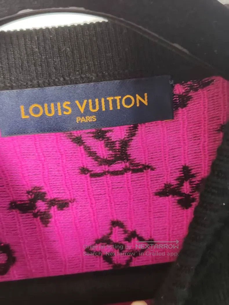 Louis Vuitton Louis Vuitton Full print knit sweatshirt Size US S / EU 44-46 / 1 - 3 Thumbnail