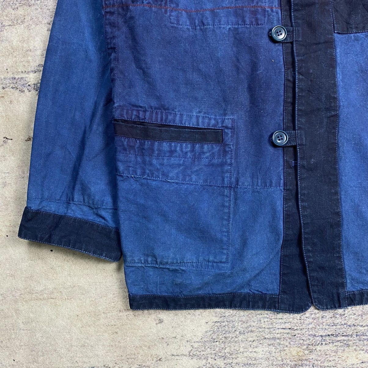Blue Blue Japan × Indigo × Kapital Blue blue japan arigato reversible indigo chore jacket Size US L / EU 52-54 / 3 - 8 Thumbnail