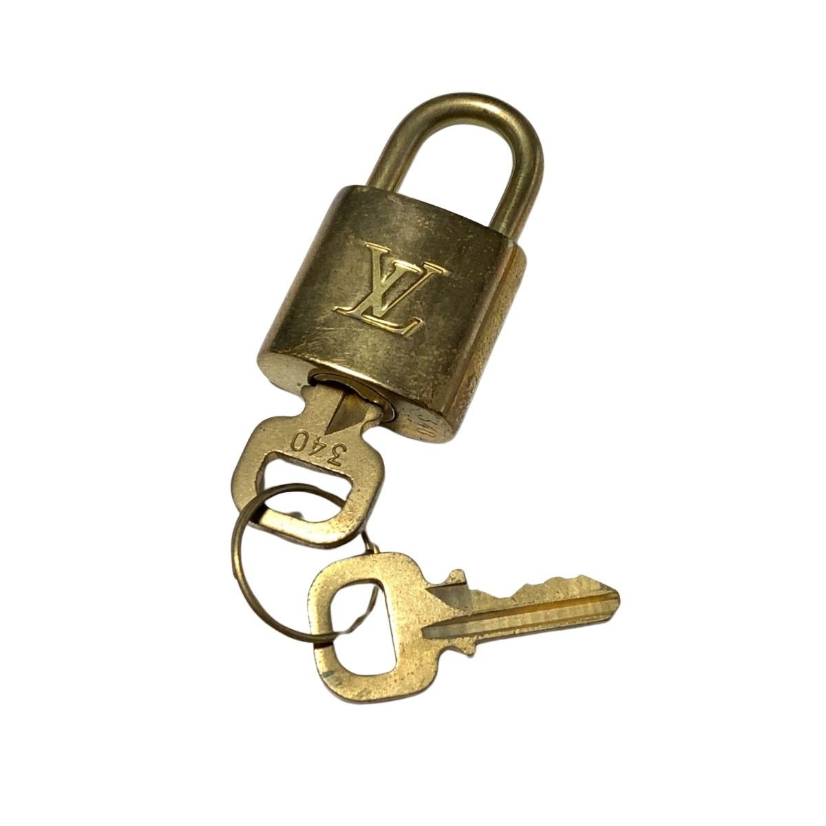 Preloved Louis Vuitton Monogram Keychain Porte Clairustre