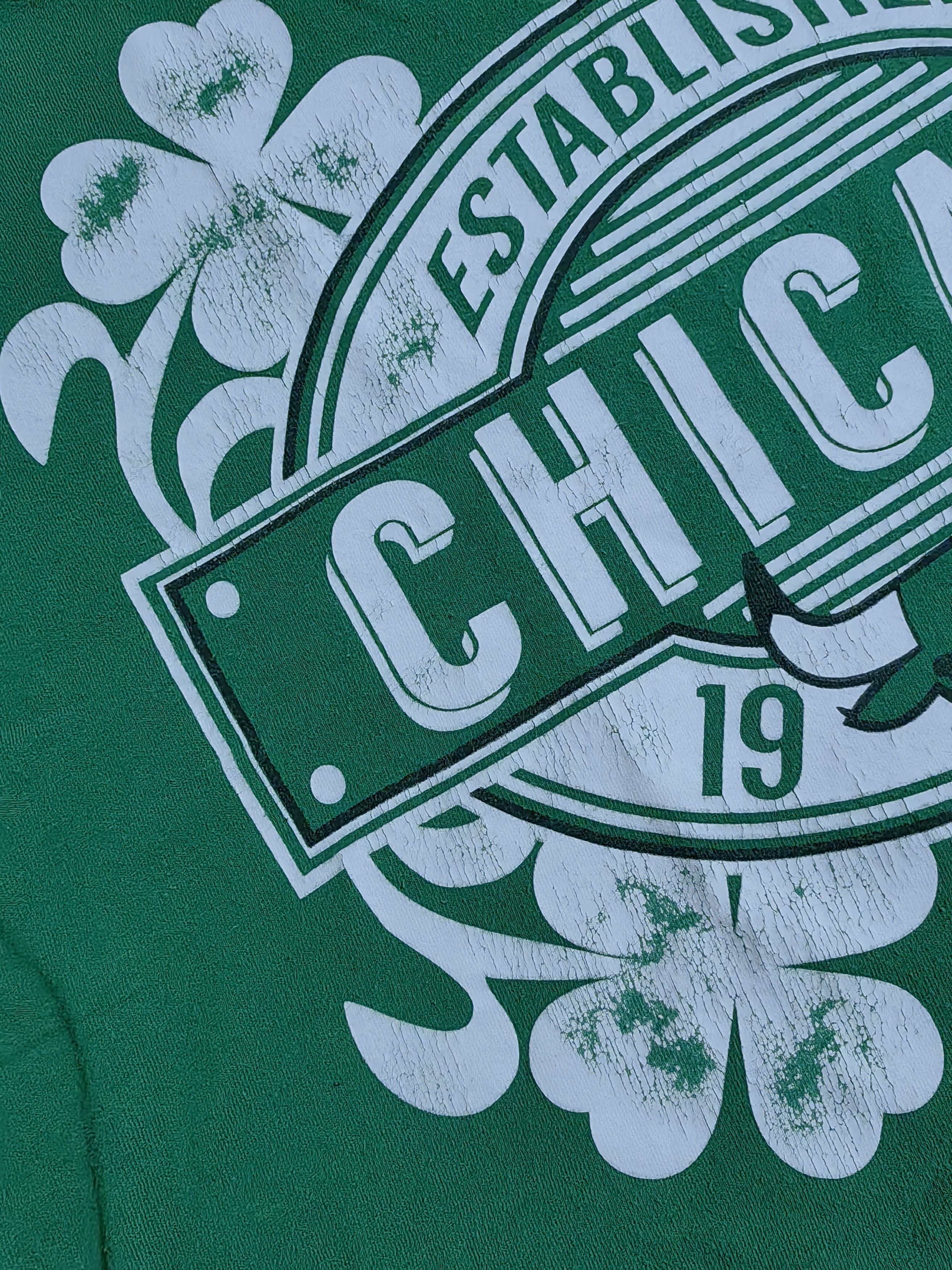 NBA NBA Chicago Bull Established 1966 Irish Green Lucky Flowers Size US XL / EU 56 / 4 - 6 Thumbnail