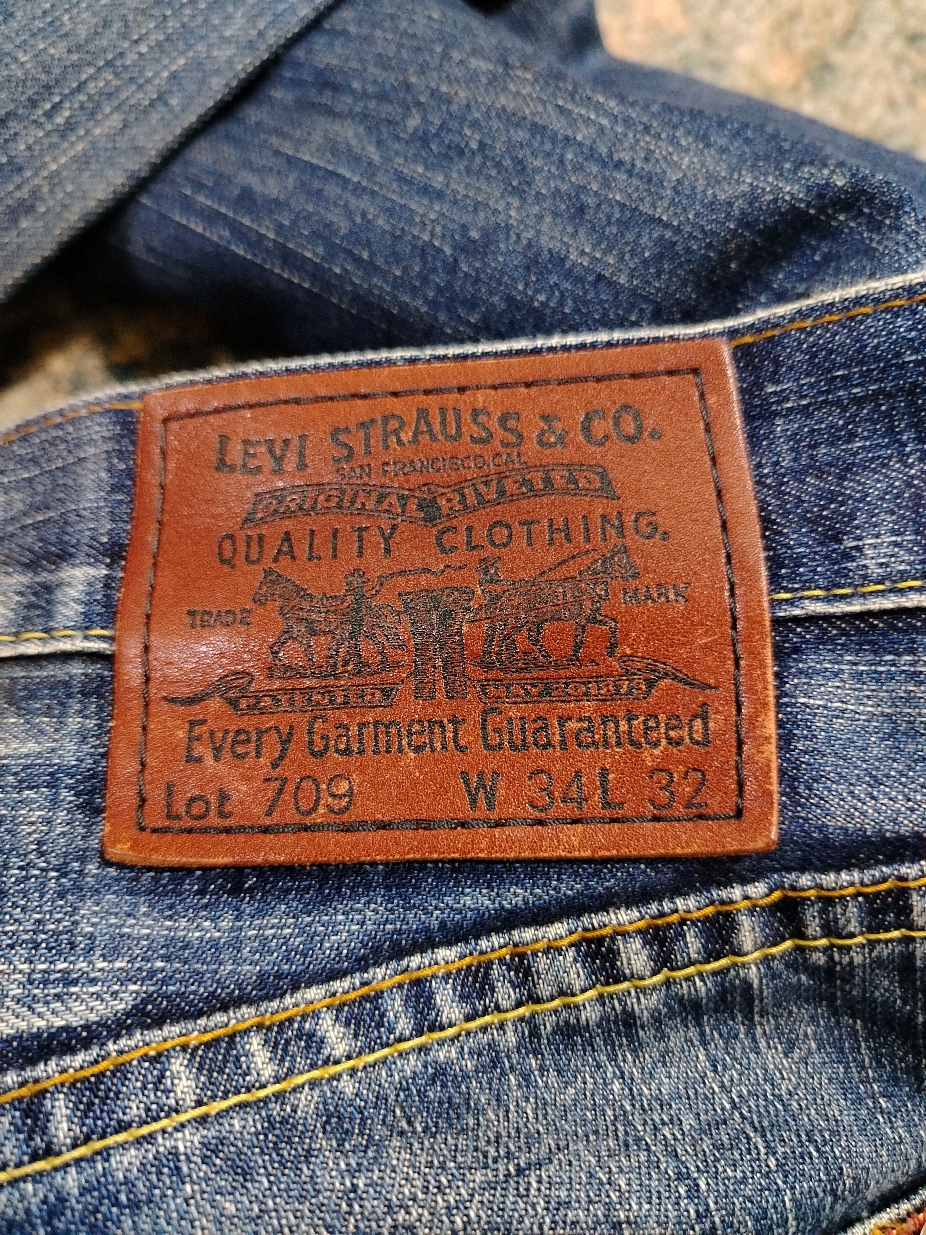 Levi's Levis 709 Distressed and ripped jeans Size US 38 / EU 54 - 6 Thumbnail