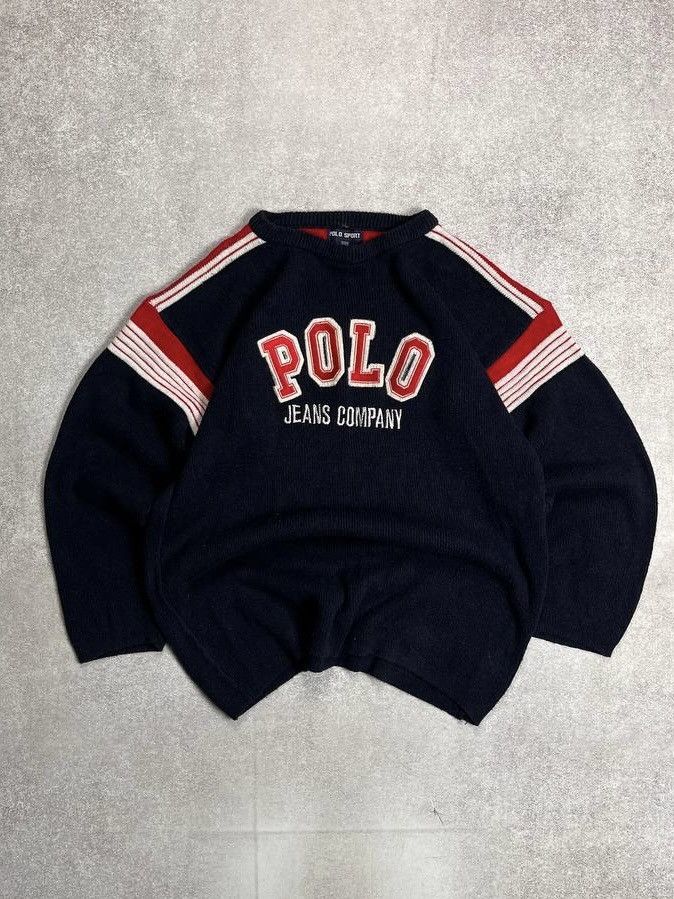 Polo Ralph Lauren × Vintage ⚡️QUICK SALE⚡️VINTAGE 90's POLO RALPH LAUREN SPORT SWEATER Size US M / EU 48-50 / 2 - 2 Thumbnail
