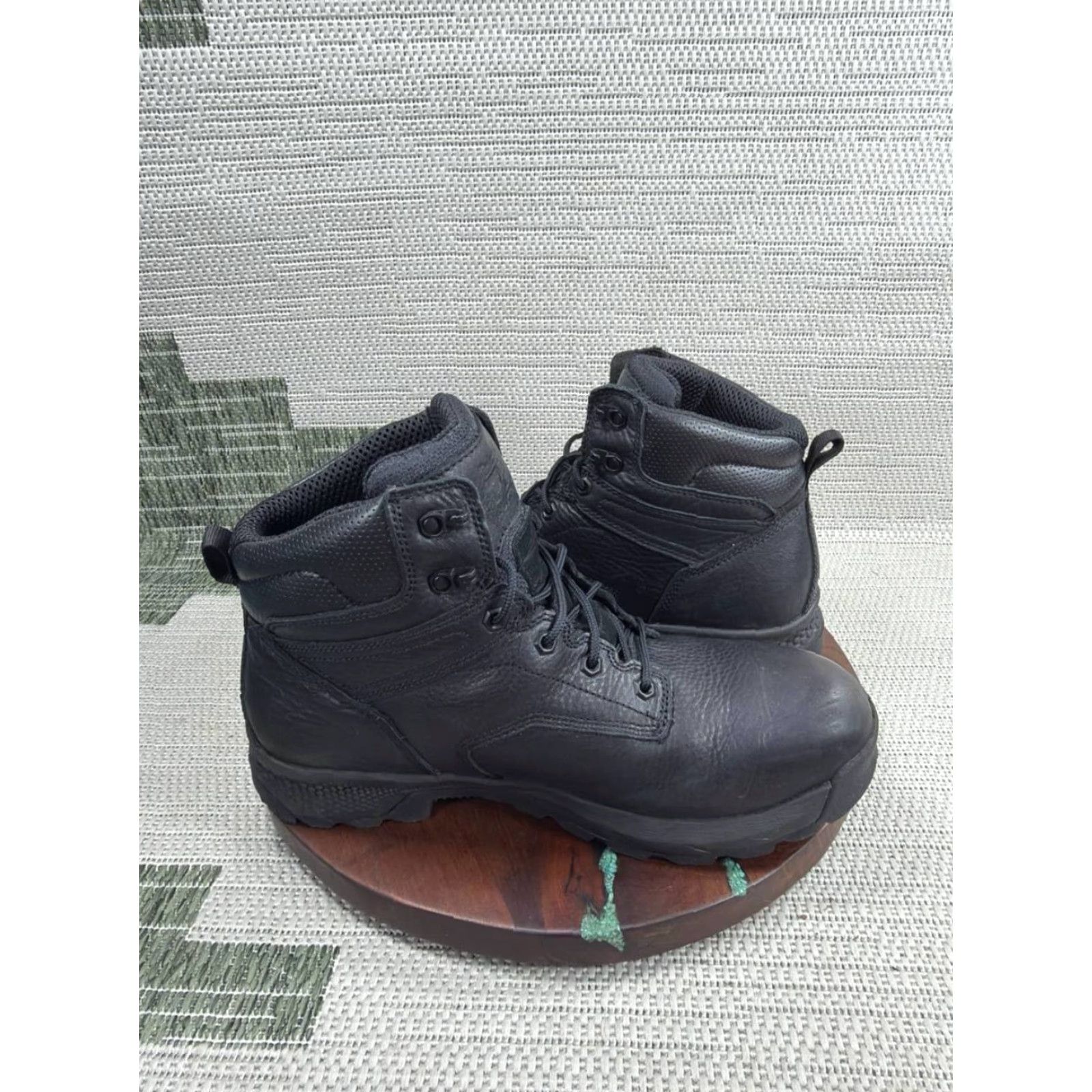 Timberland Timberland PRO Boots Mens Size 13 Wide Titan Ev Soft Toe Work Black Waterproof Size US 13 / EU 46 - 3 Thumbnail