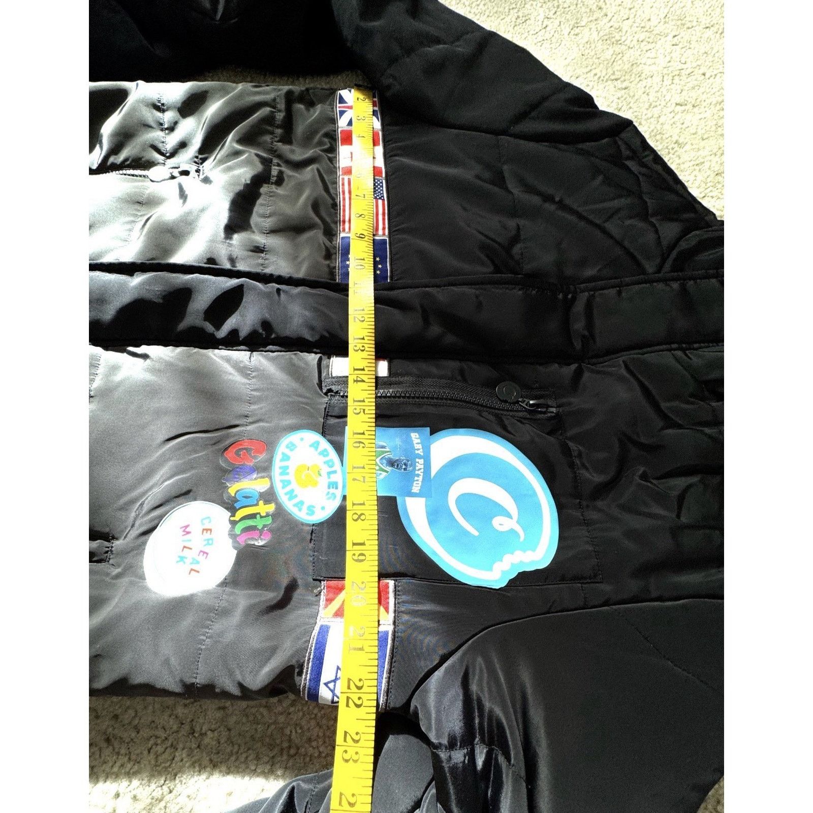 Cookies Cookies SF Award Tour Quilted Nylon Puffer Jacket Lg Blk New Size US L / EU 52-54 / 3 - 12 Thumbnail