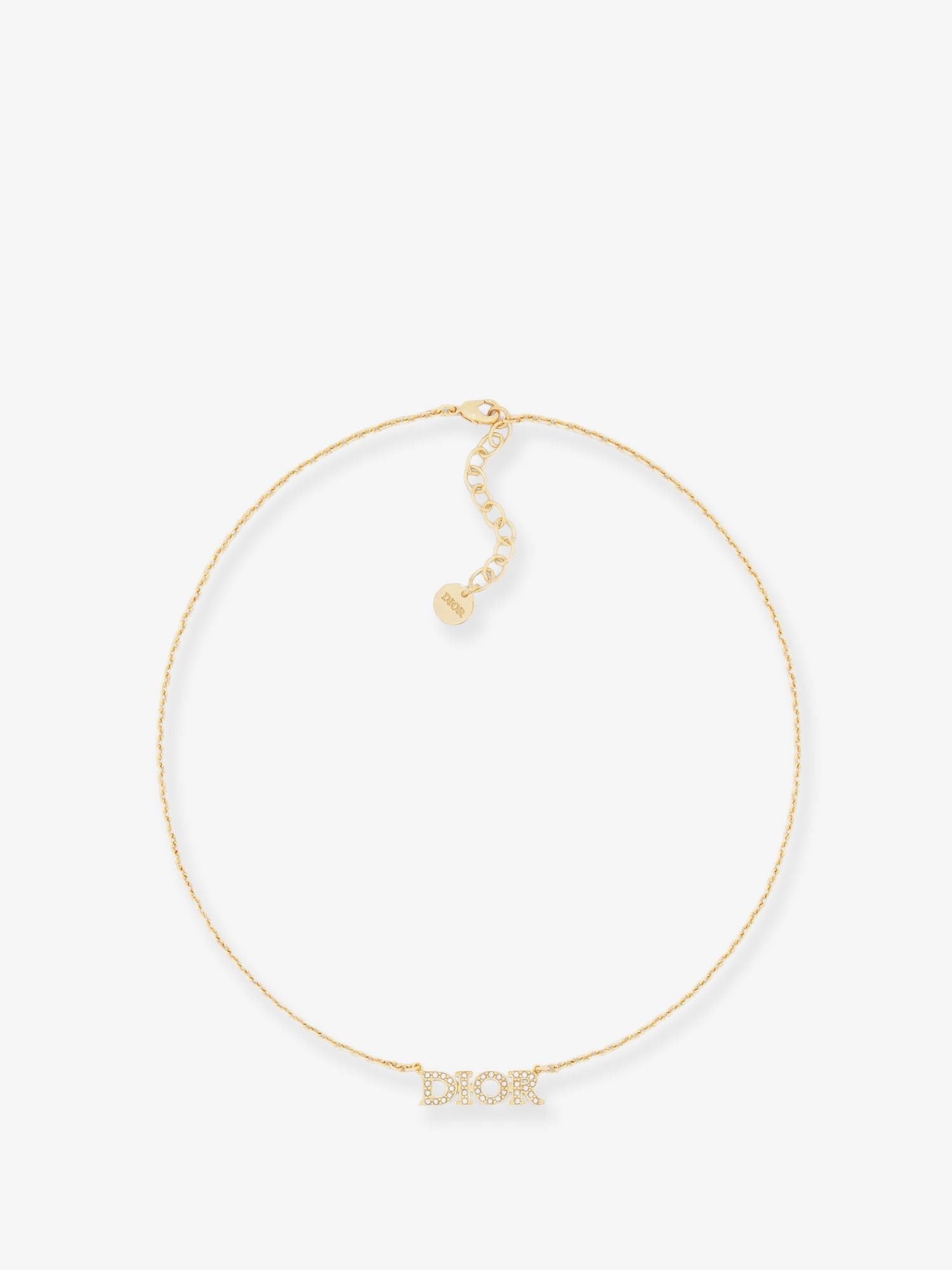 Dior Diorevolution Metal Necklace With Gold Finishes Size ONE SIZE - 1 Thumbnail