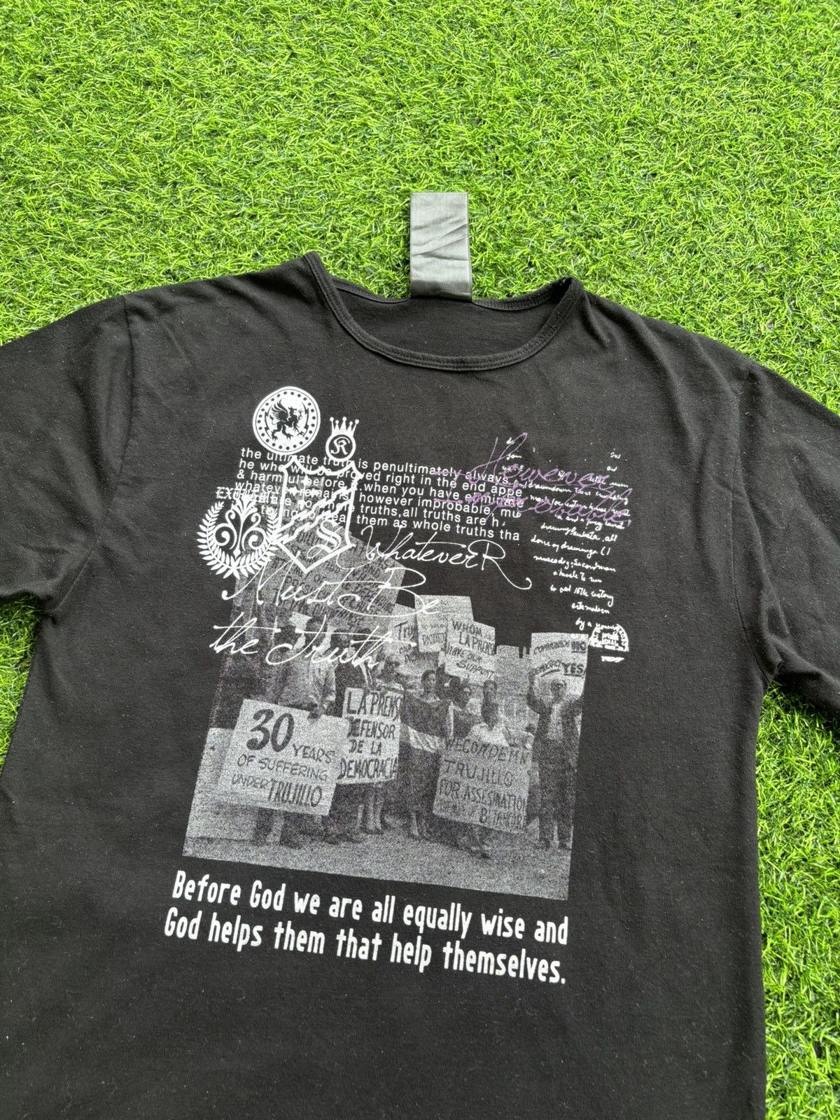 Hysteric Glamour Y2k Stere Art Ifsixwasnine Punk Style Tshirt Size US L / EU 52-54 / 3 - 3 Thumbnail