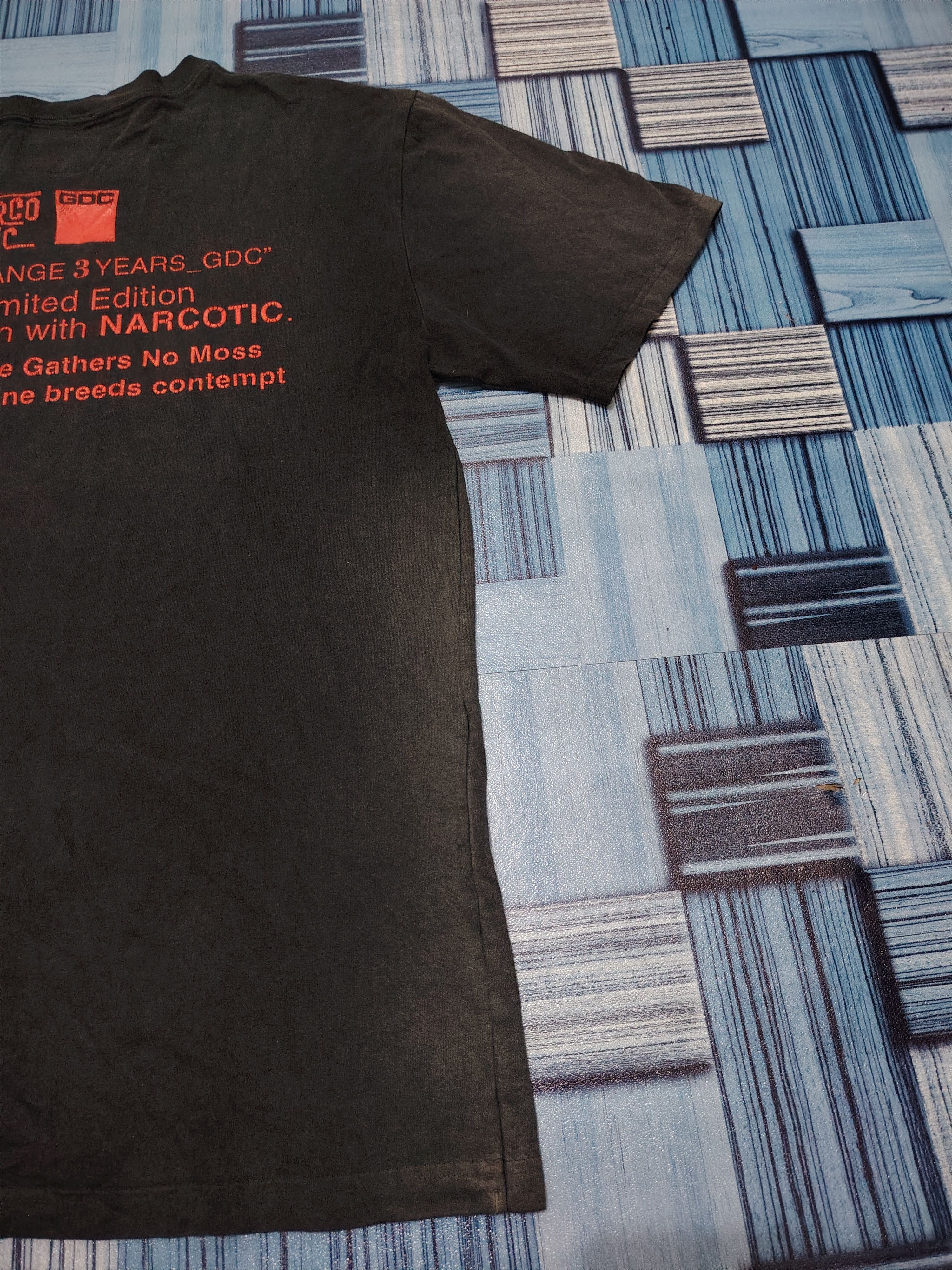 If Six Was Nine × Japanese Brand × Narcotic GDC SS2008 GDC LE X Narcotic Graphic sun faded T-Shirt Size US M / EU 48-50 / 2 - 13 Thumbnail