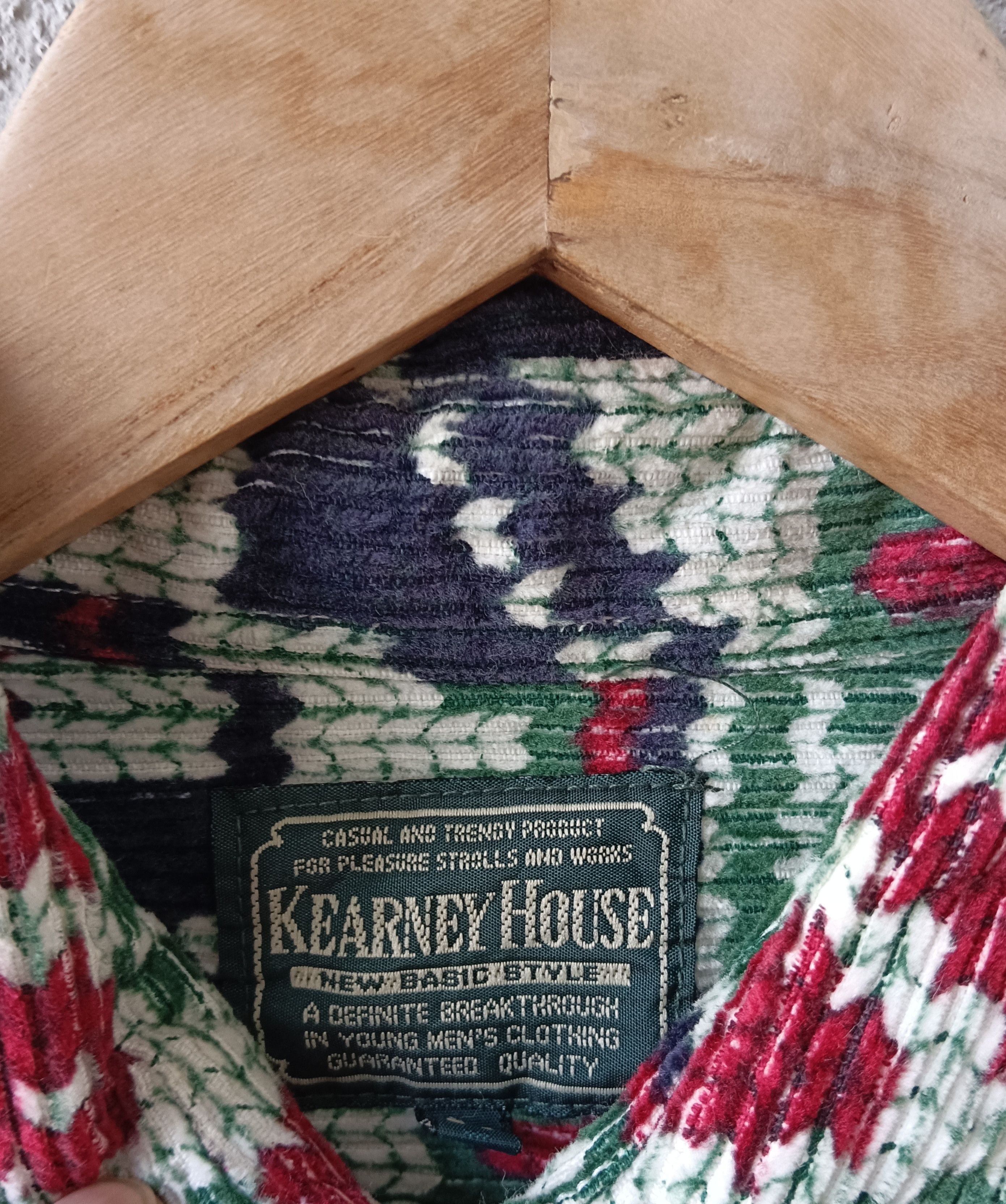 Japanese Brand KEARNEY HOUSE Corduroy Shirt Long Sleeve Size M Size US M / EU 48-50 / 2 - 2 Thumbnail