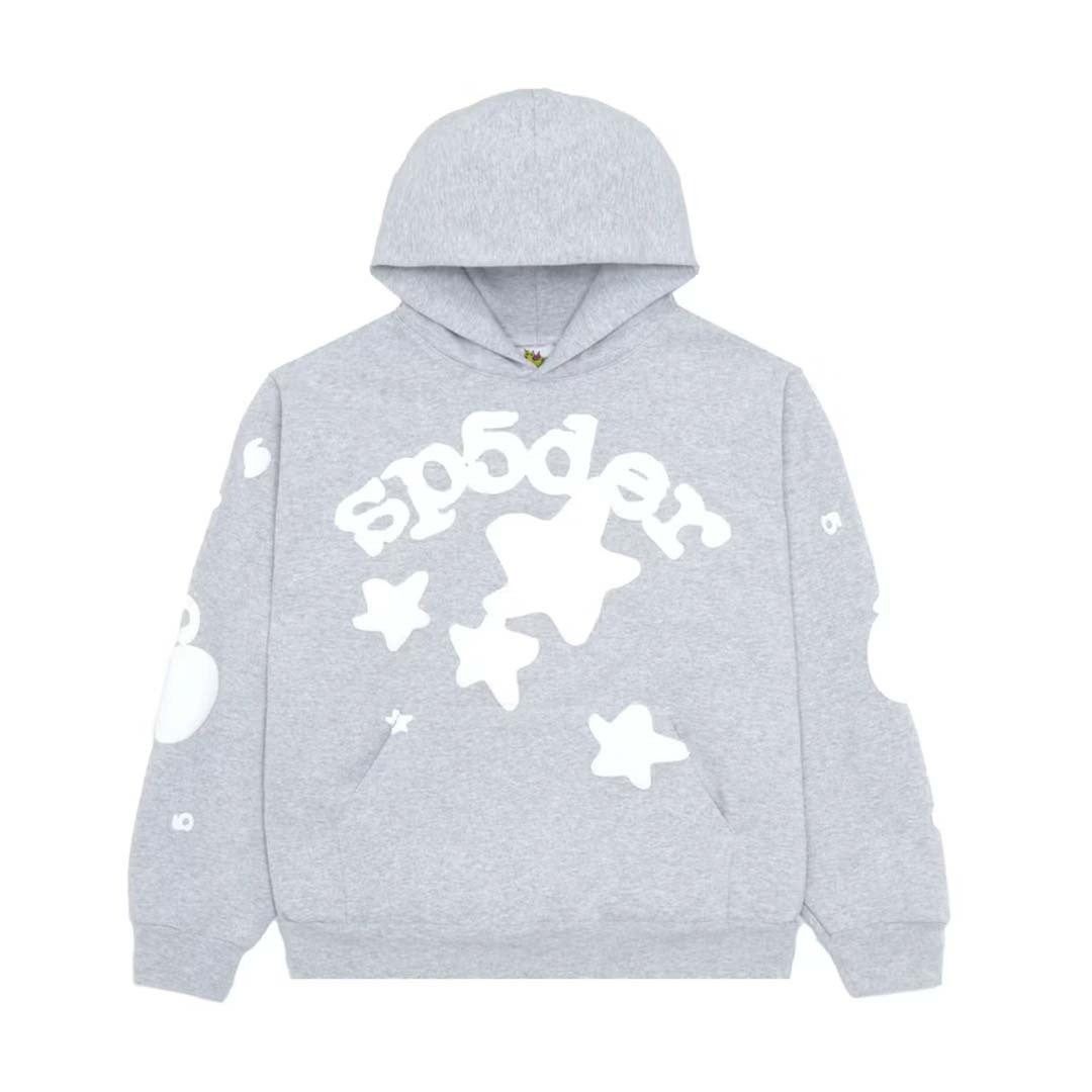 Sp5der Beluga Hoodie Heather Grey Size US M / EU 48-50 / 2 - 1 Thumbnail
