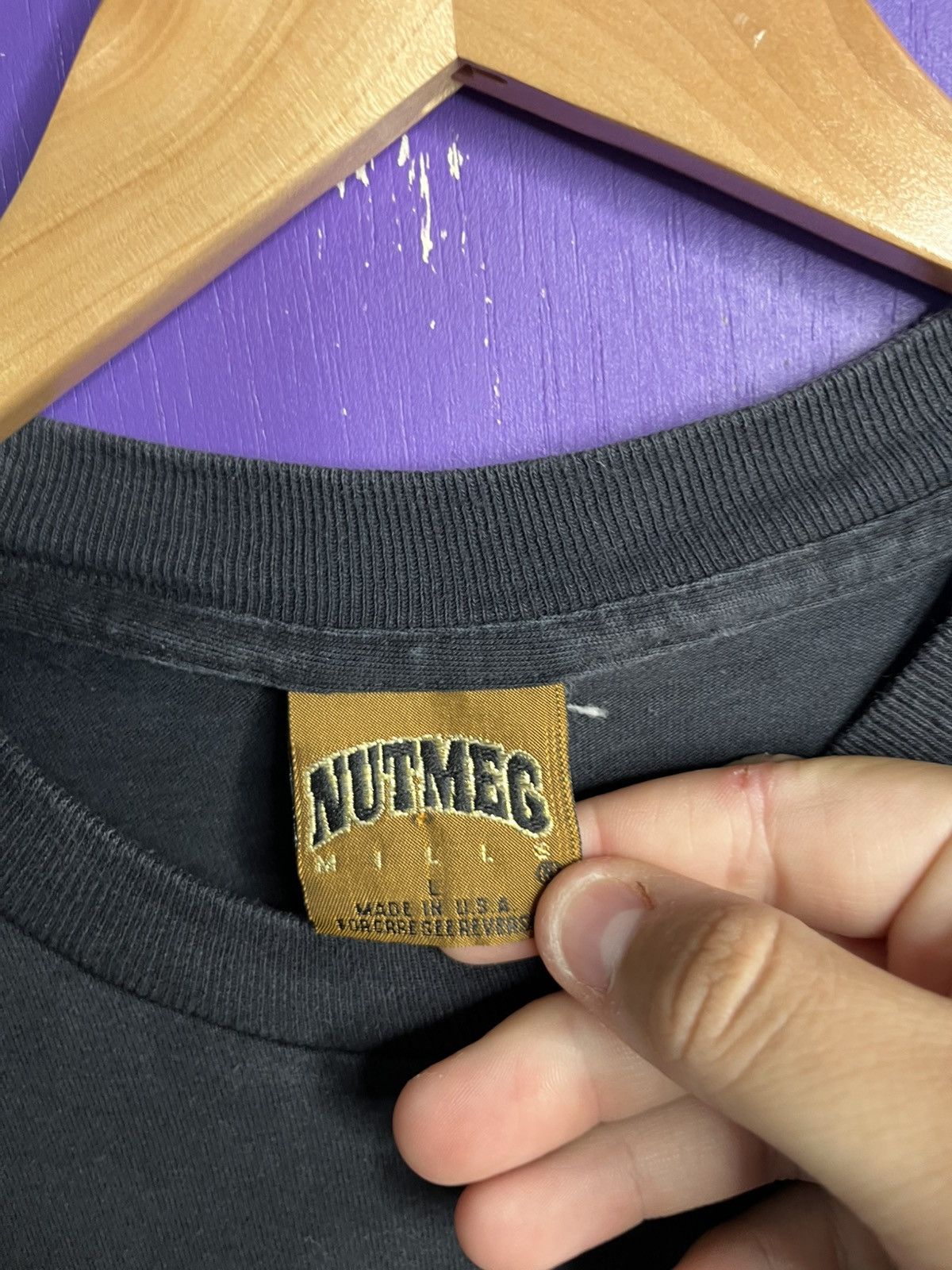 Nutmeg × Vintage Vintage 90s Nutmeg Muhammad Ali boxing t-shirt Size US L / EU 52-54 / 3 - 4 Thumbnail