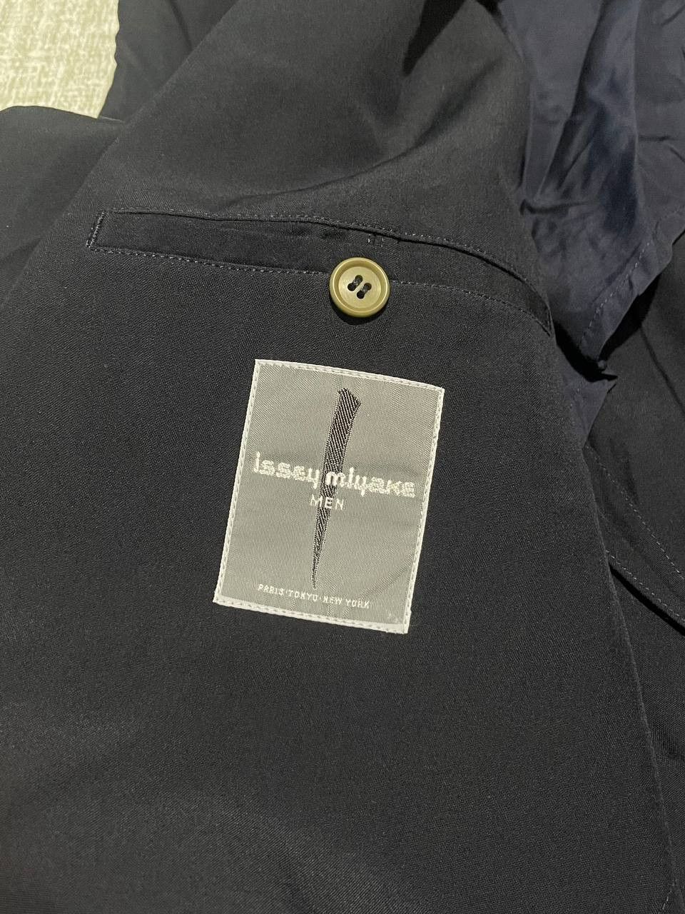 Issey Miyake × Japanese Brand Vintage Issey Miyake Men suit / Jacket Size 40S - 6 Thumbnail
