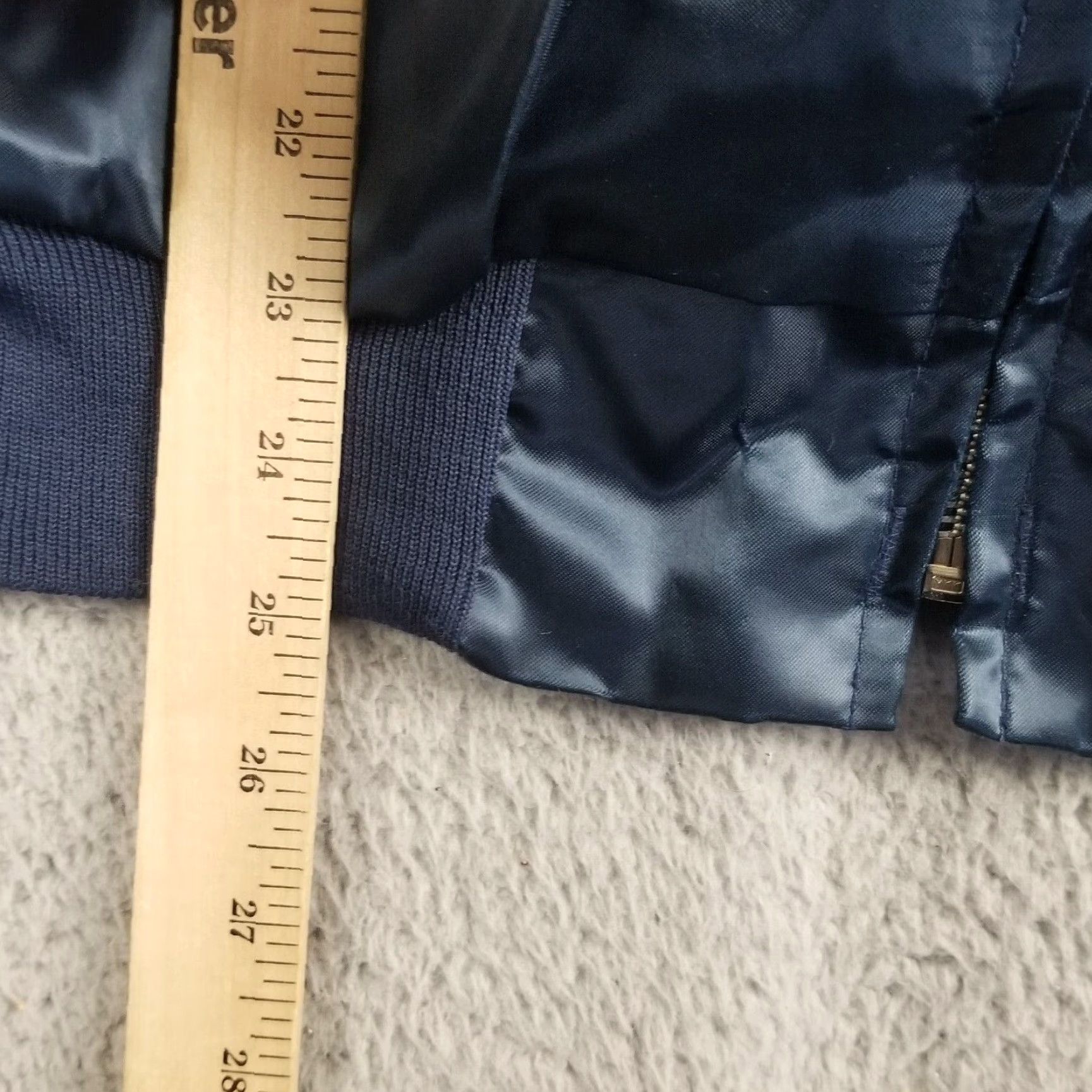 Vintage Vtg 80s Baseball Umpire Association Satin Bomber Jacket Large King Louie ProFit Jacket Size US L / EU 52-54 / 3 - 3 Thumbnail