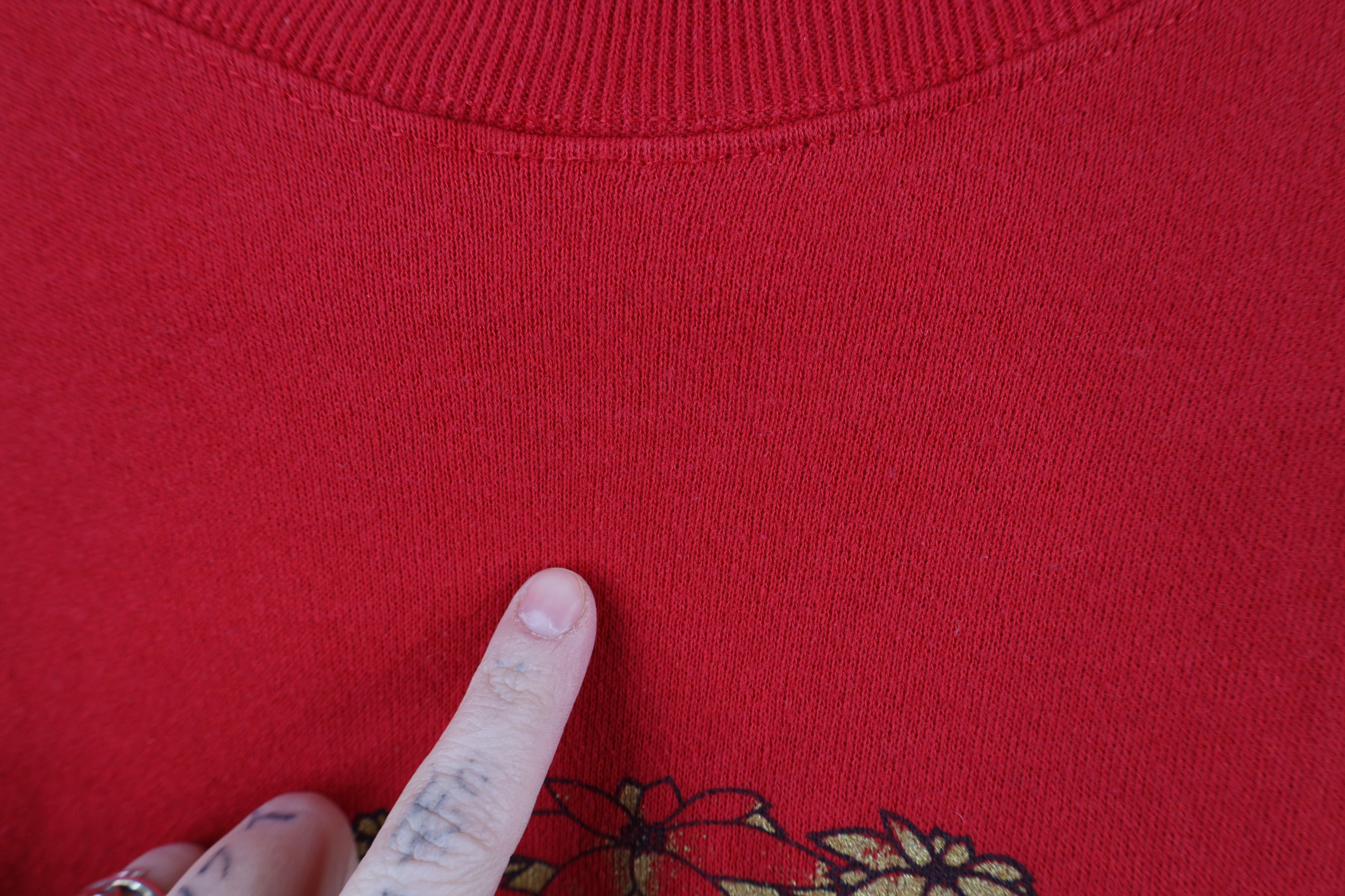Vintage Vintage 90s Streetwear Jesus Christmas Crewneck Sweatshirt Size M / US 6-8 / IT 42-44 - 8 Thumbnail