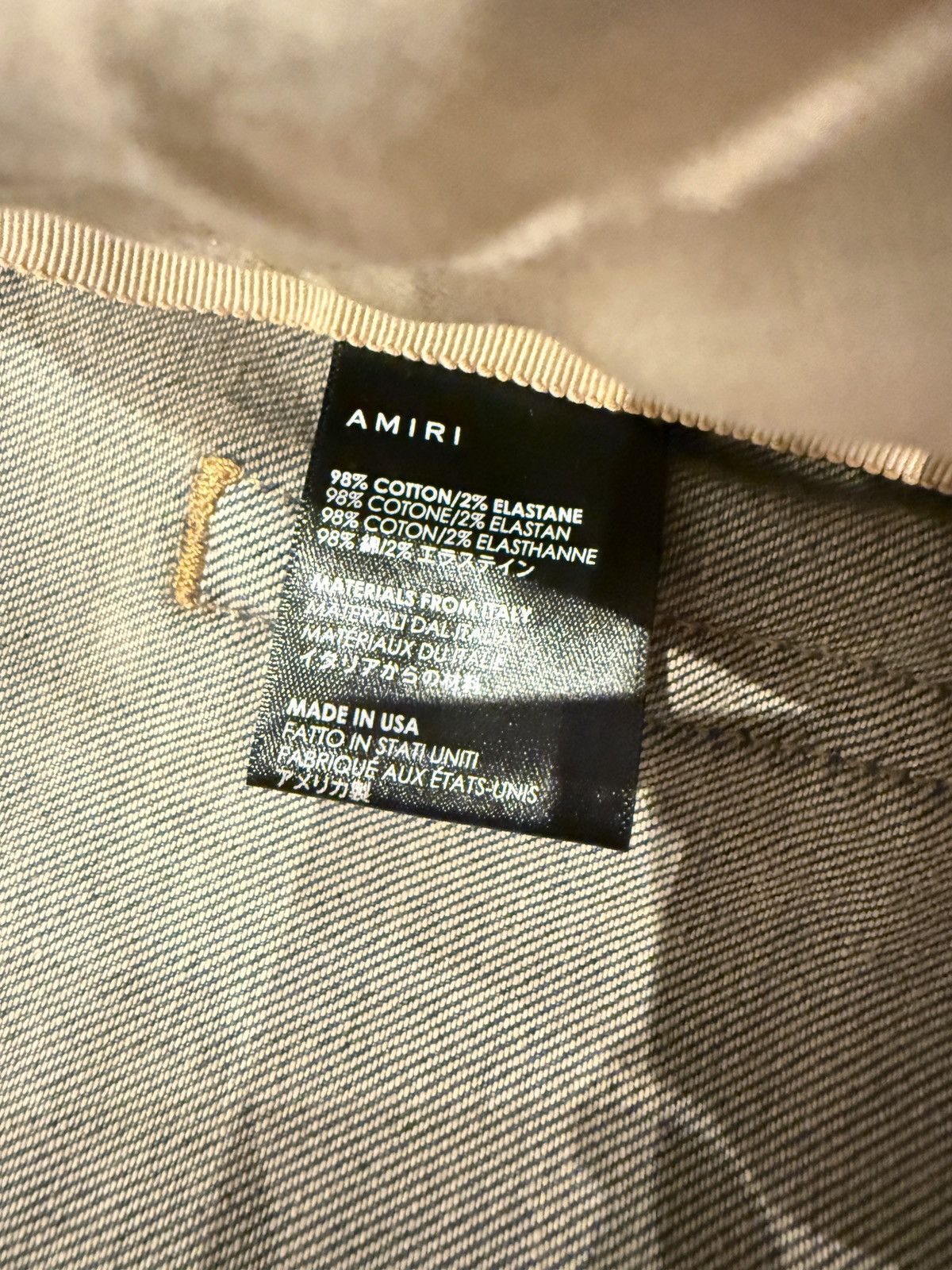 Amiri Amiri Jeans Size US 32 / EU 48 - 5 Thumbnail