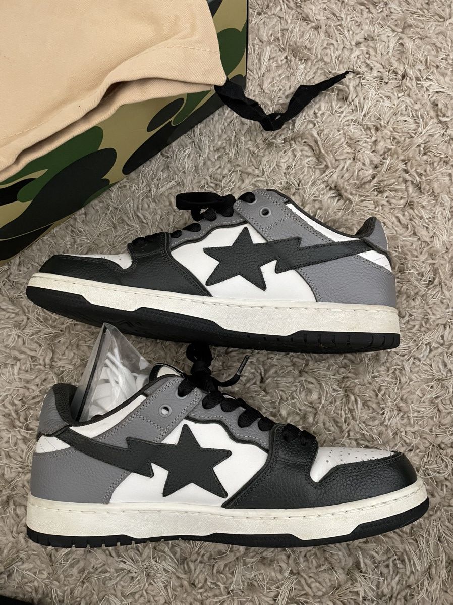 Bape Bape Sk8 Sta #5 M1 Black Size US 9.5 / EU 42-43 - 3 Thumbnail