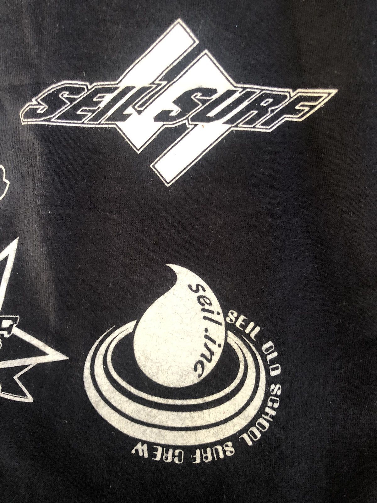 Japanese Brand 🔥Vintage 90s🔥Old School Seil Surf Crew Tshirts Size US M / EU 48-50 / 2 - 19 Thumbnail