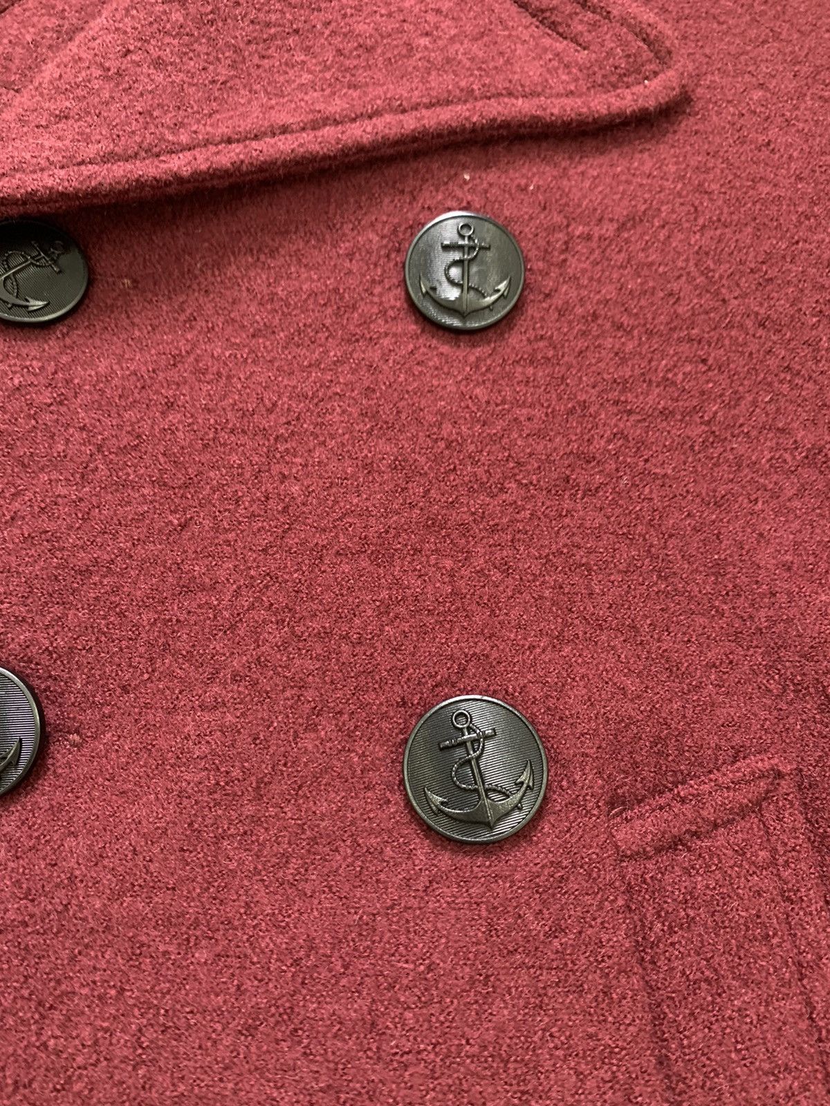 Katharine Hamnett London Hamnett Knit Wool Double Breast Jacket Size US M / EU 48-50 / 2 - 5 Thumbnail
