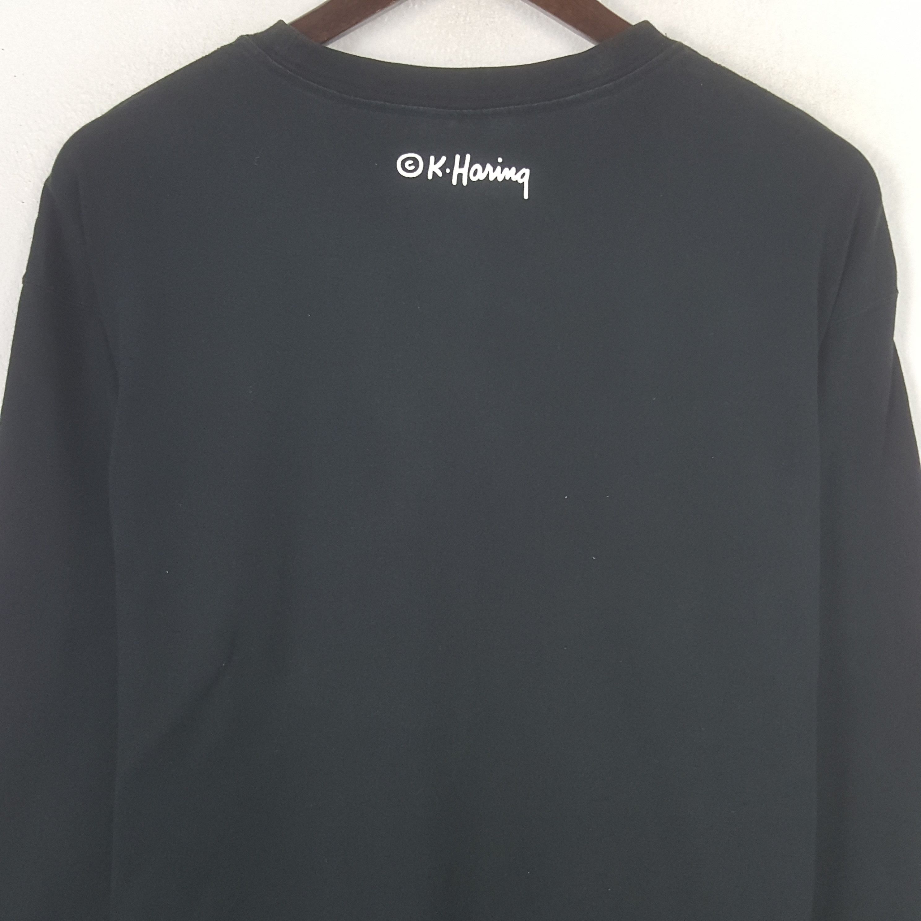 Keith Haring Vintage Keith Haring x Uniqlo Long Sleve T-shirt Size US XL / EU 56 / 4 - 4 Thumbnail